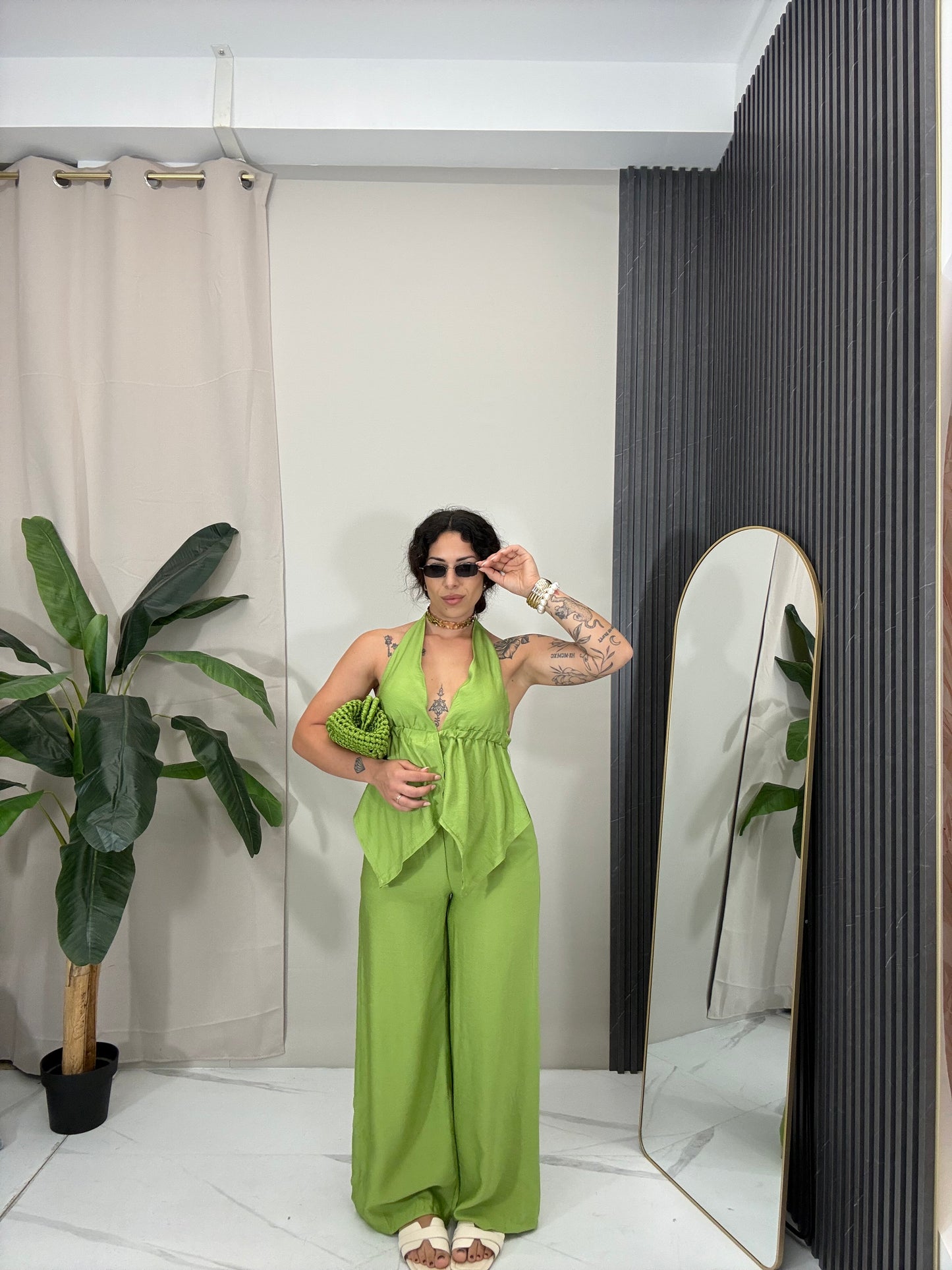 Coordinato Emily verde
