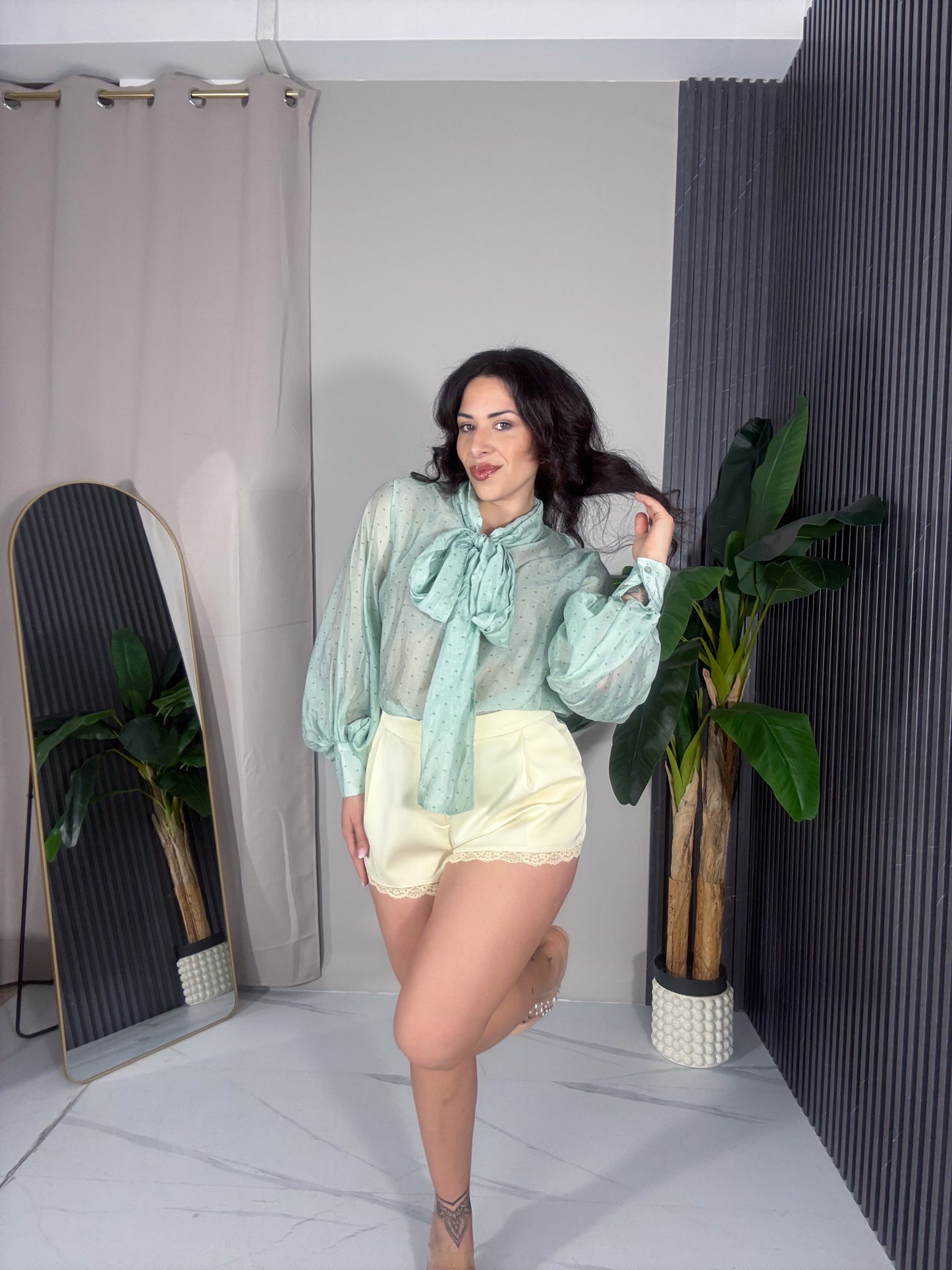 Camicia Lovely verde
