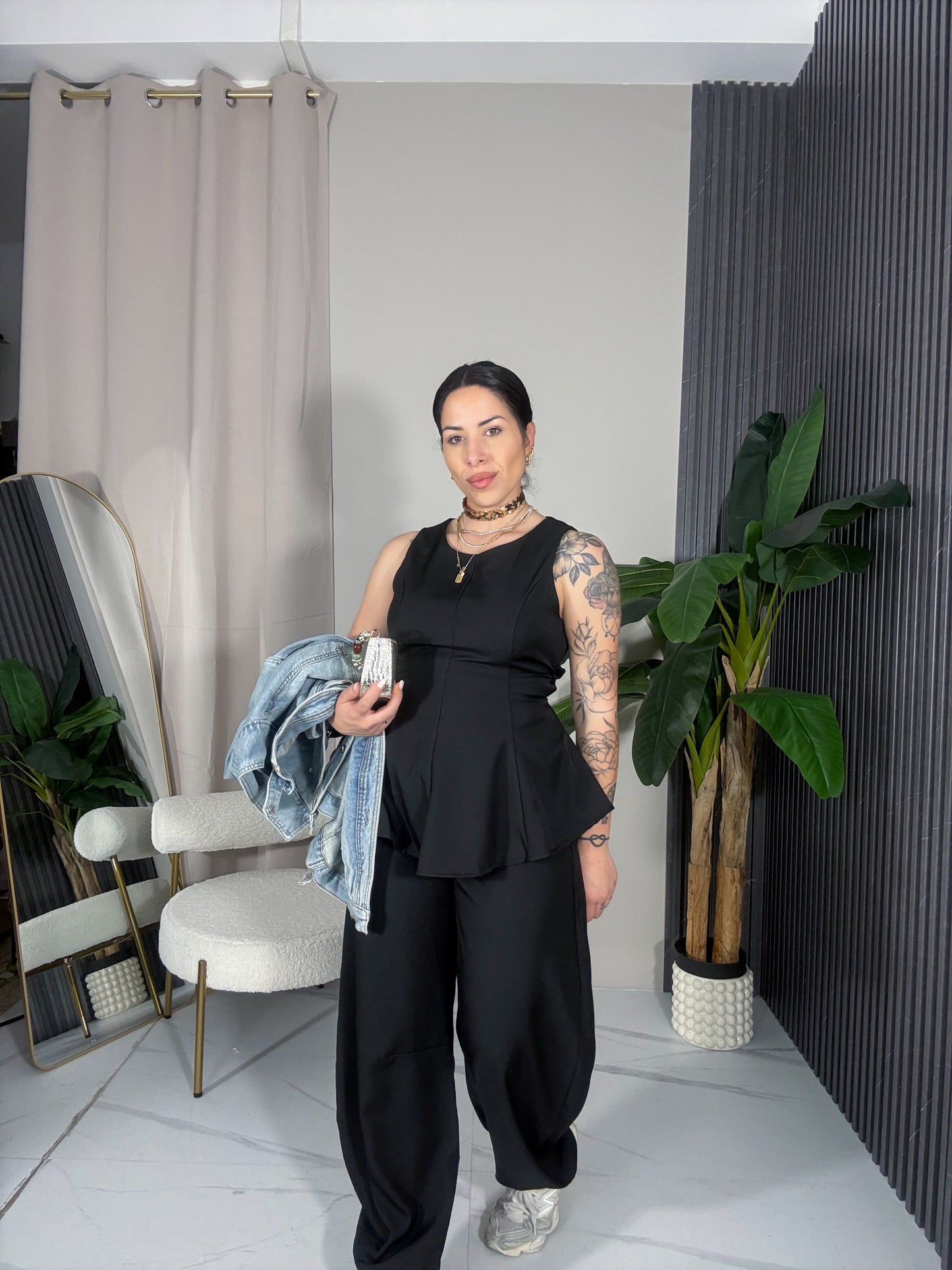 Completo Noelle nero