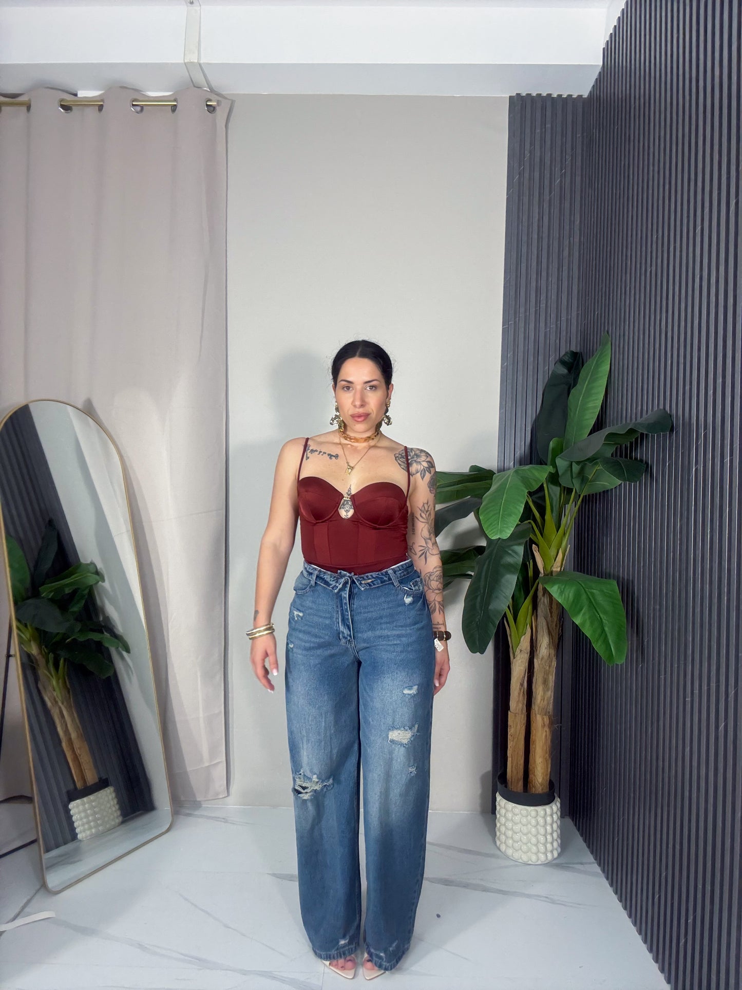 Matinée Rihanna lycra vino