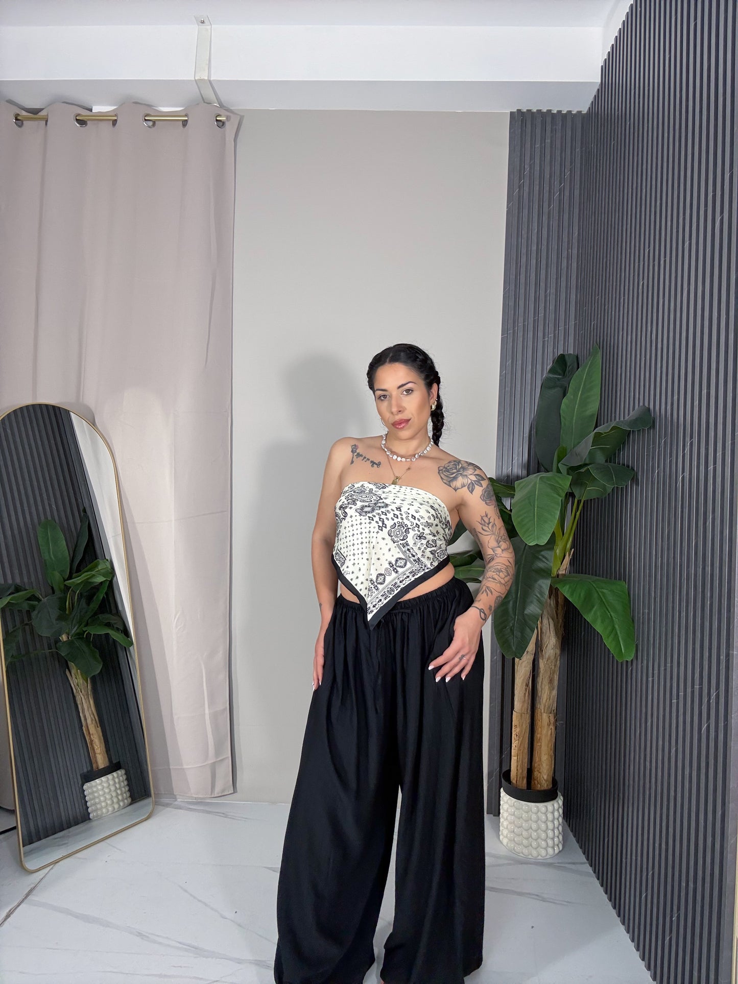 Pantalone Maya nero