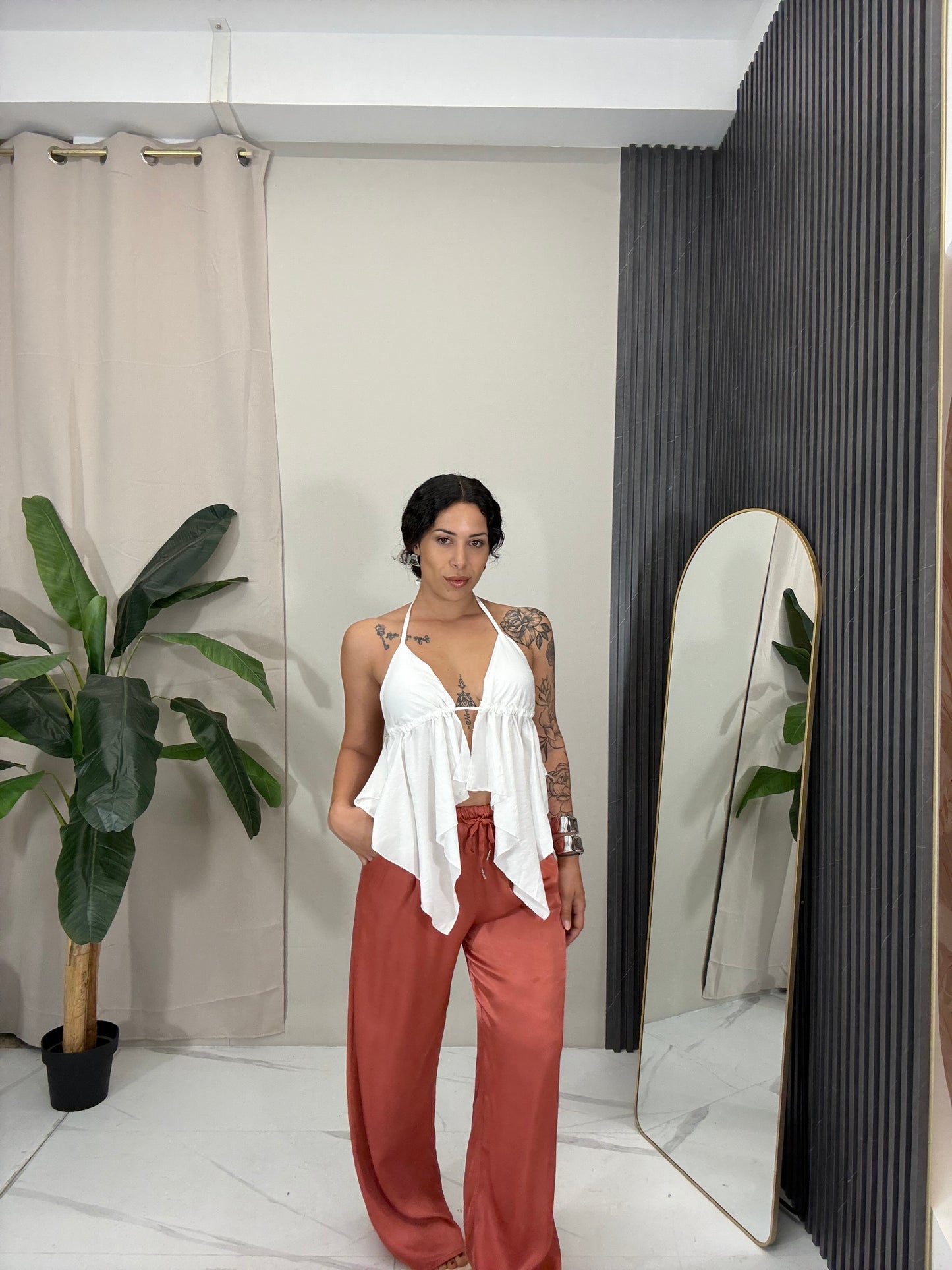 Top Chiara bianco
