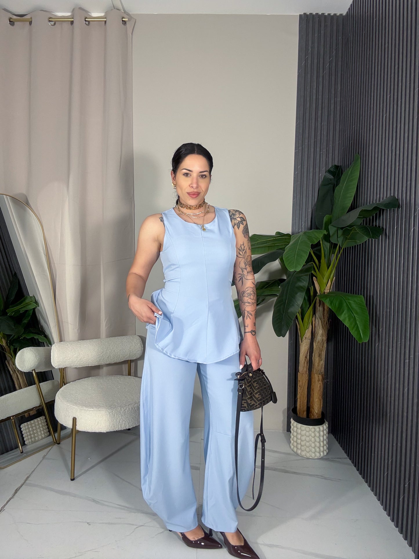 Completo Noelle celeste