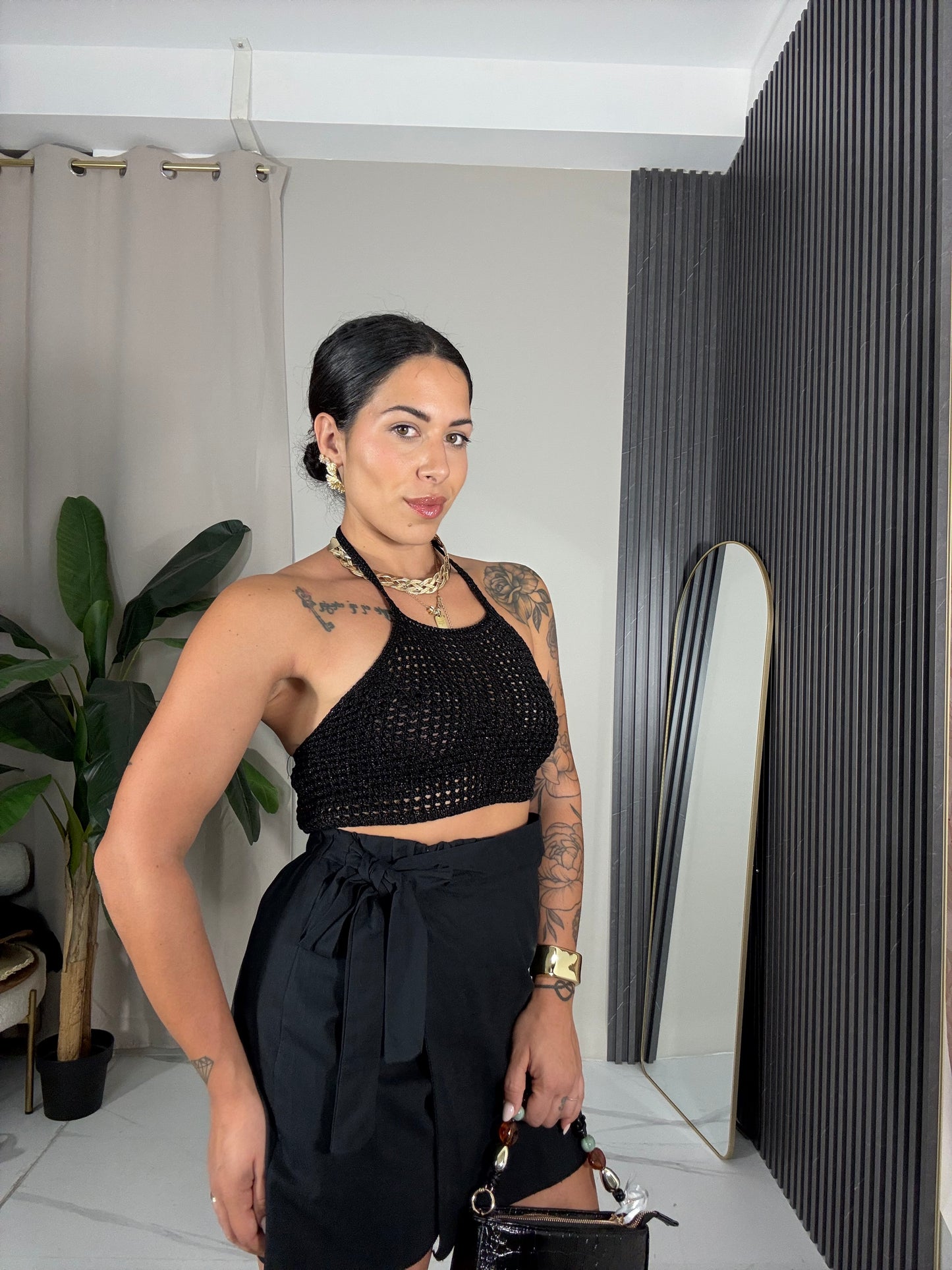 Pantaloncino Samira nero