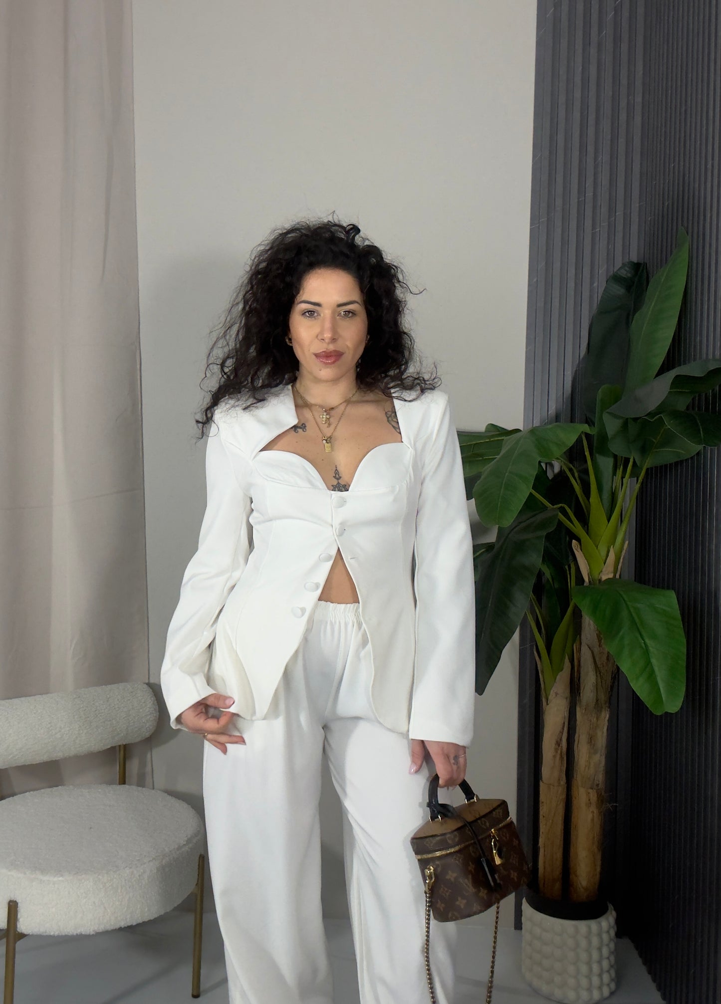 Tailleur Ambra bianco