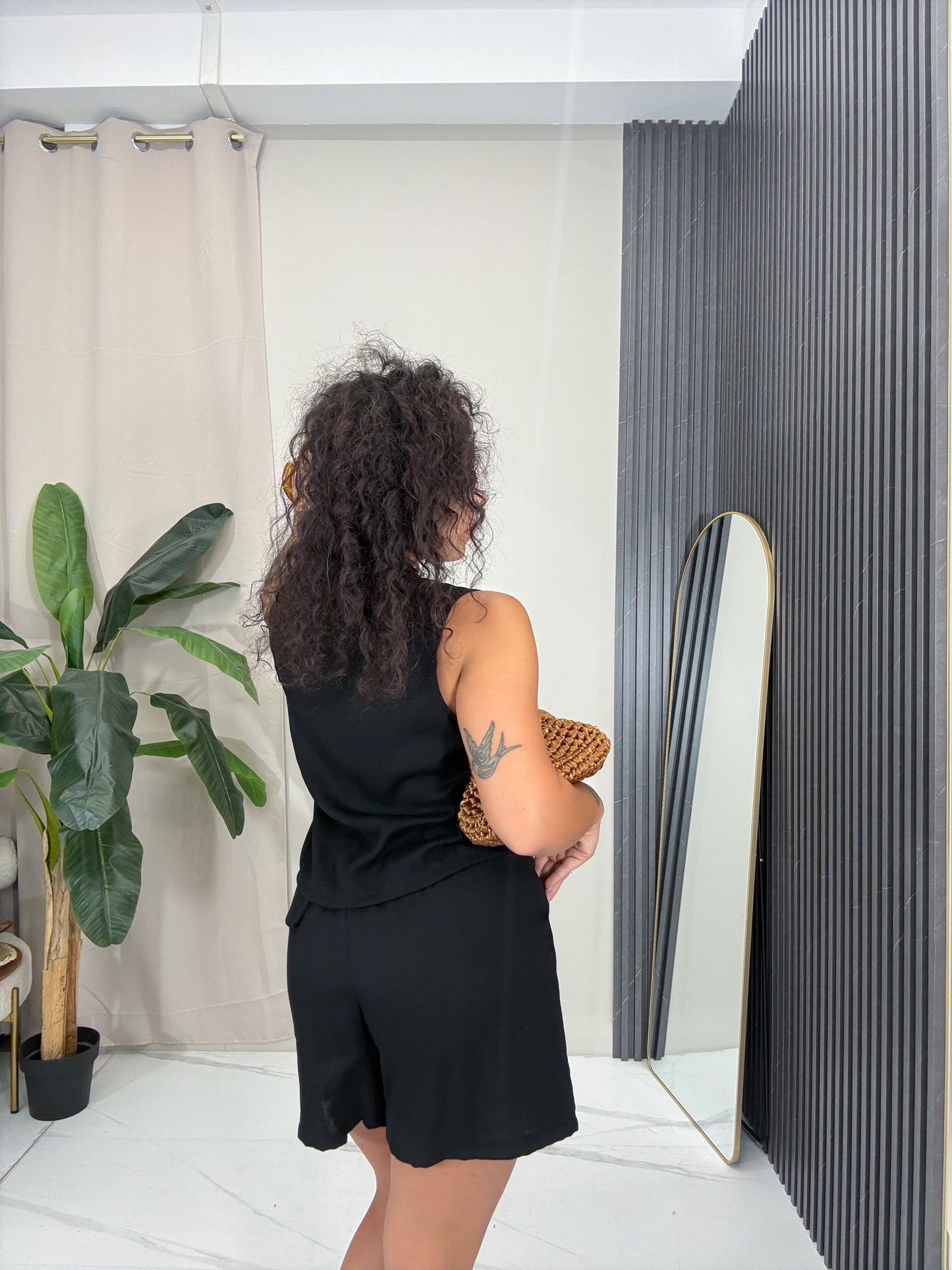 Coordinato gilet pantaloncino