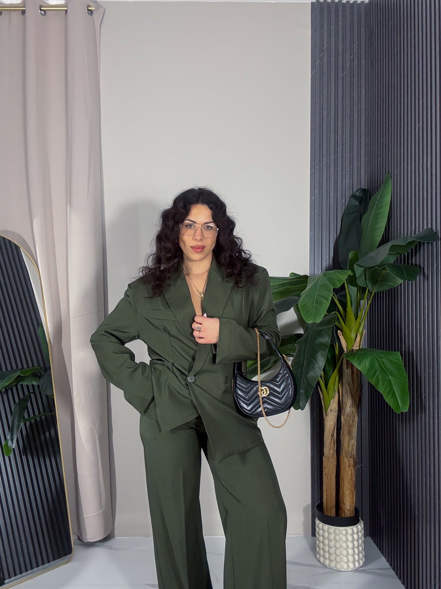 Tailleur Amanda verde