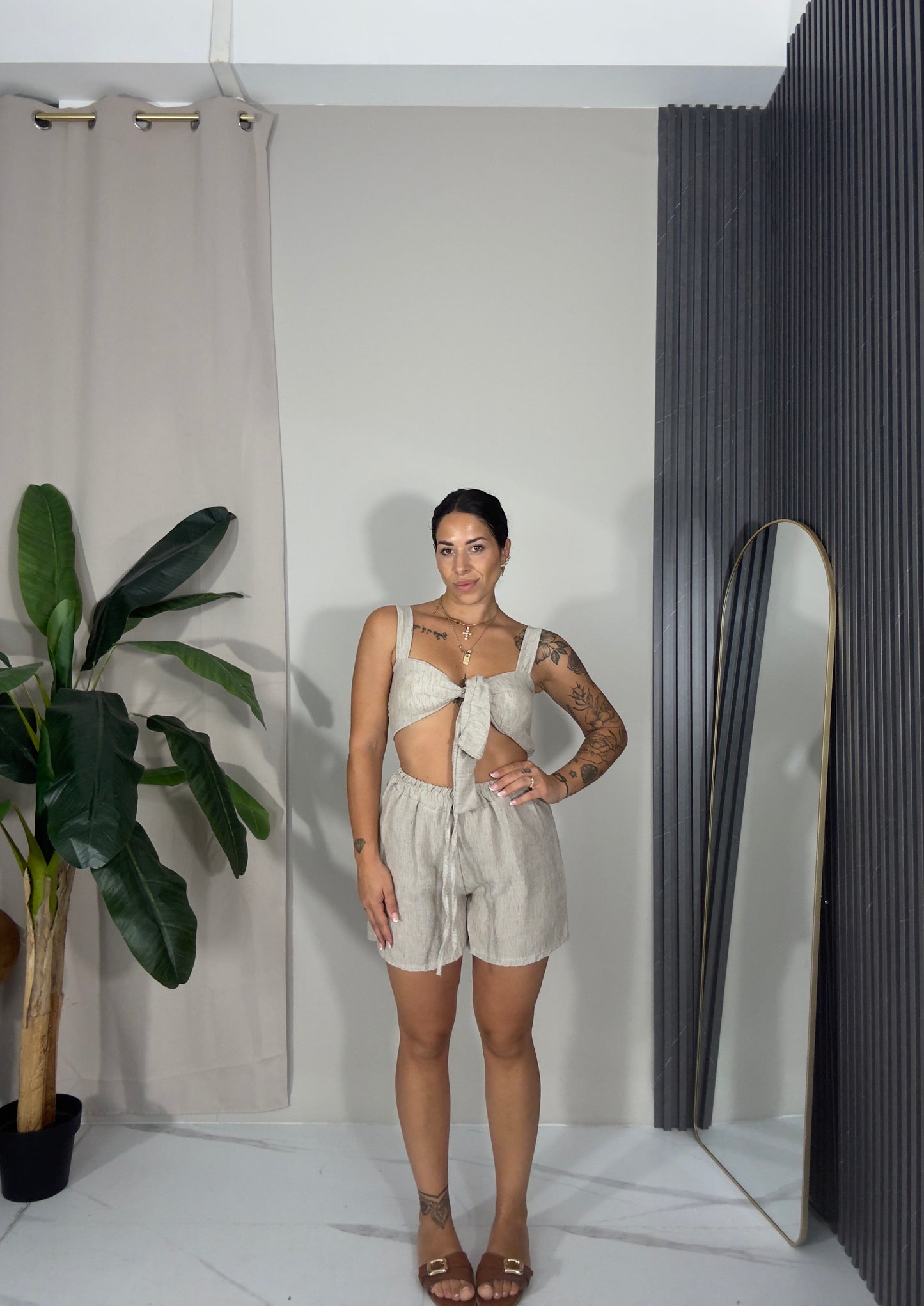 Coordinato Clara beige