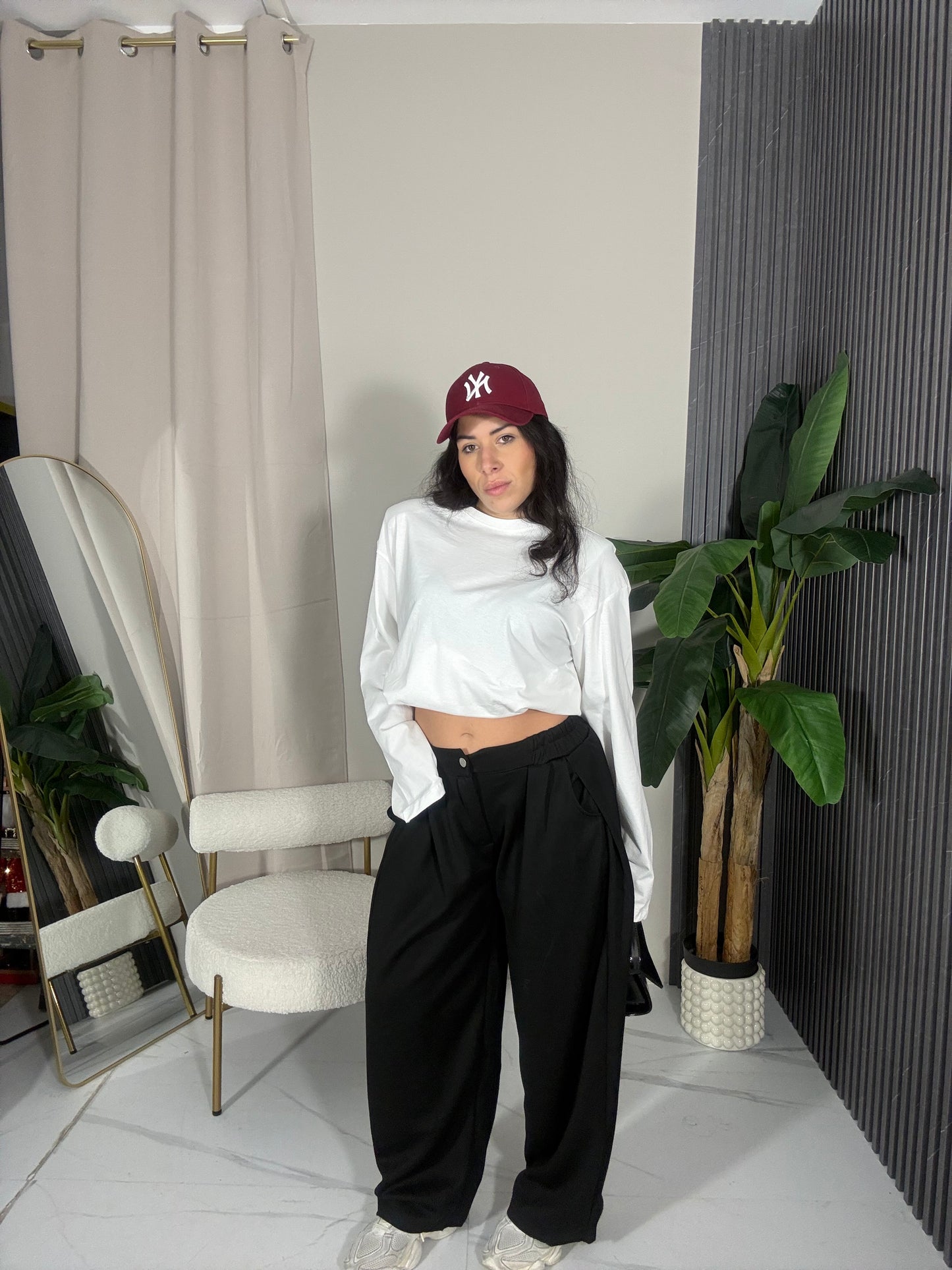 Pantalone tuta Balloon nero