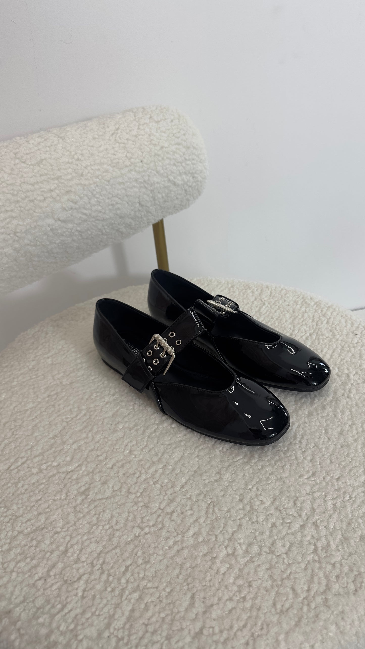 Ballerina vernice nera