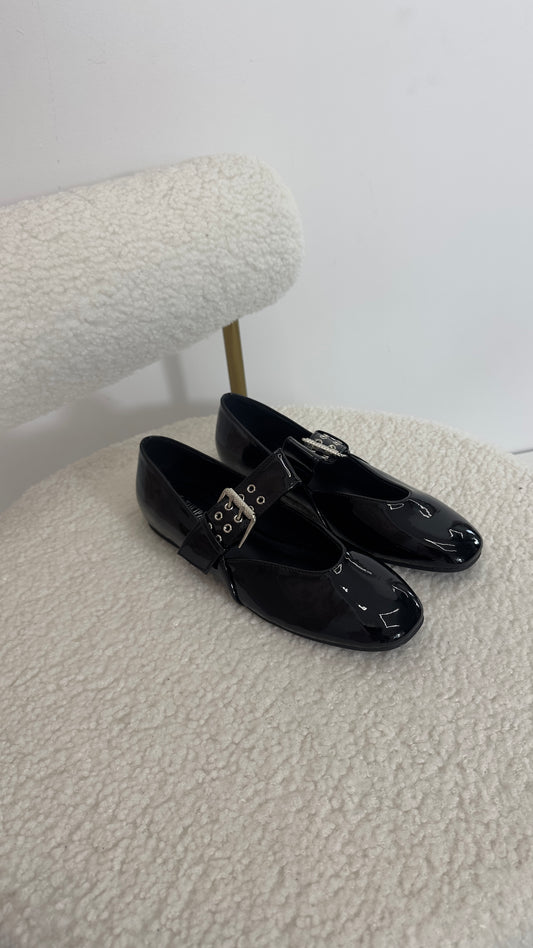 Ballerina vernice nera