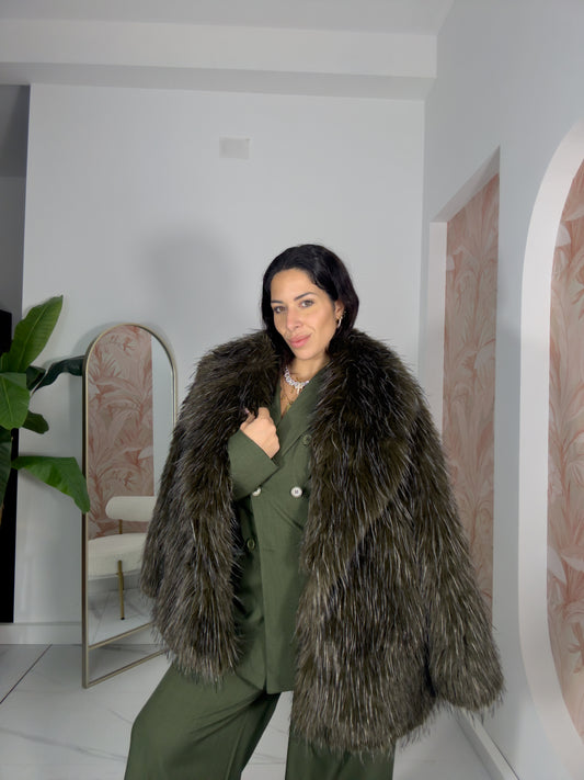 Pelliccia soft green