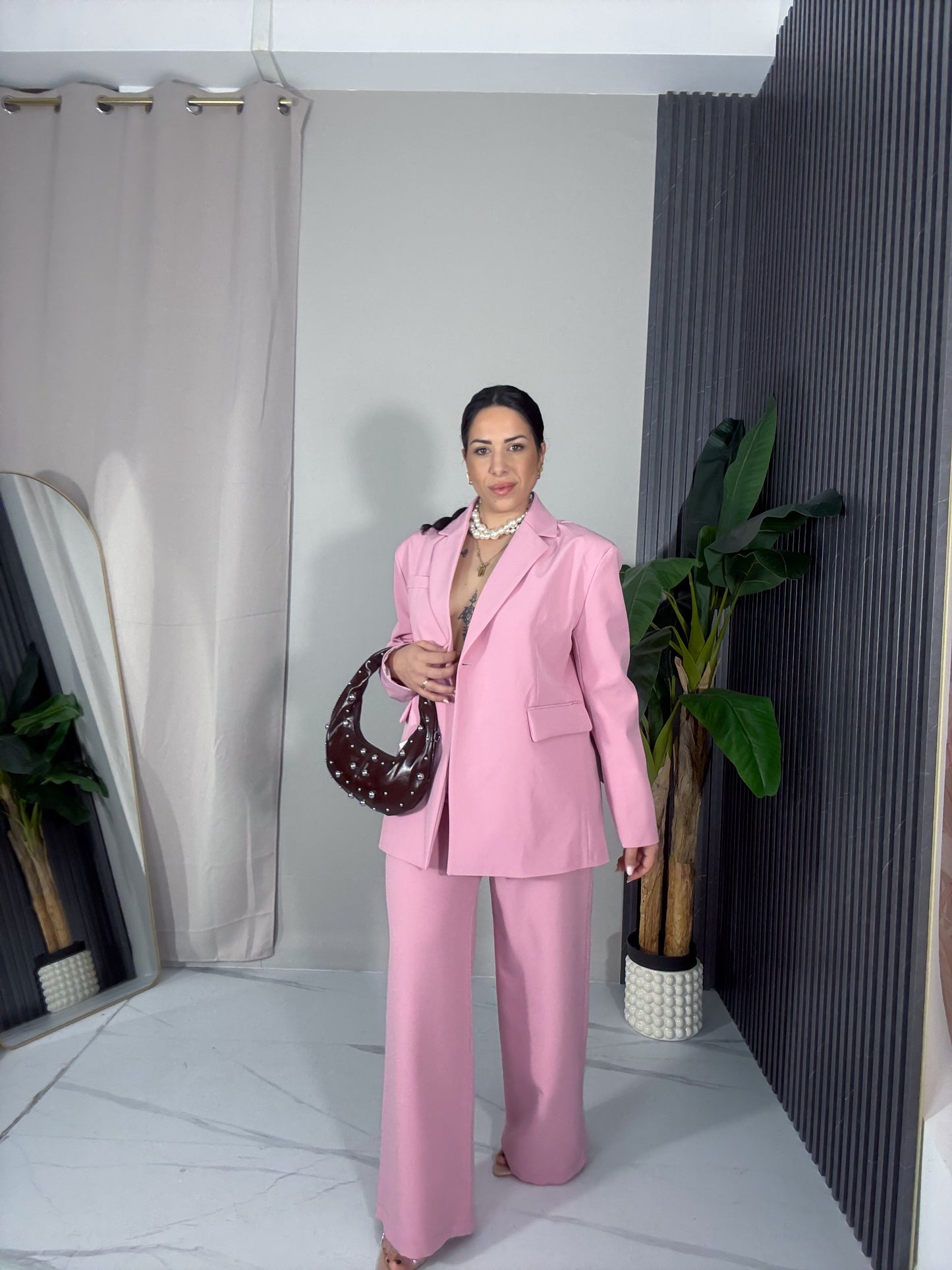 Tailleur Justwest rosa