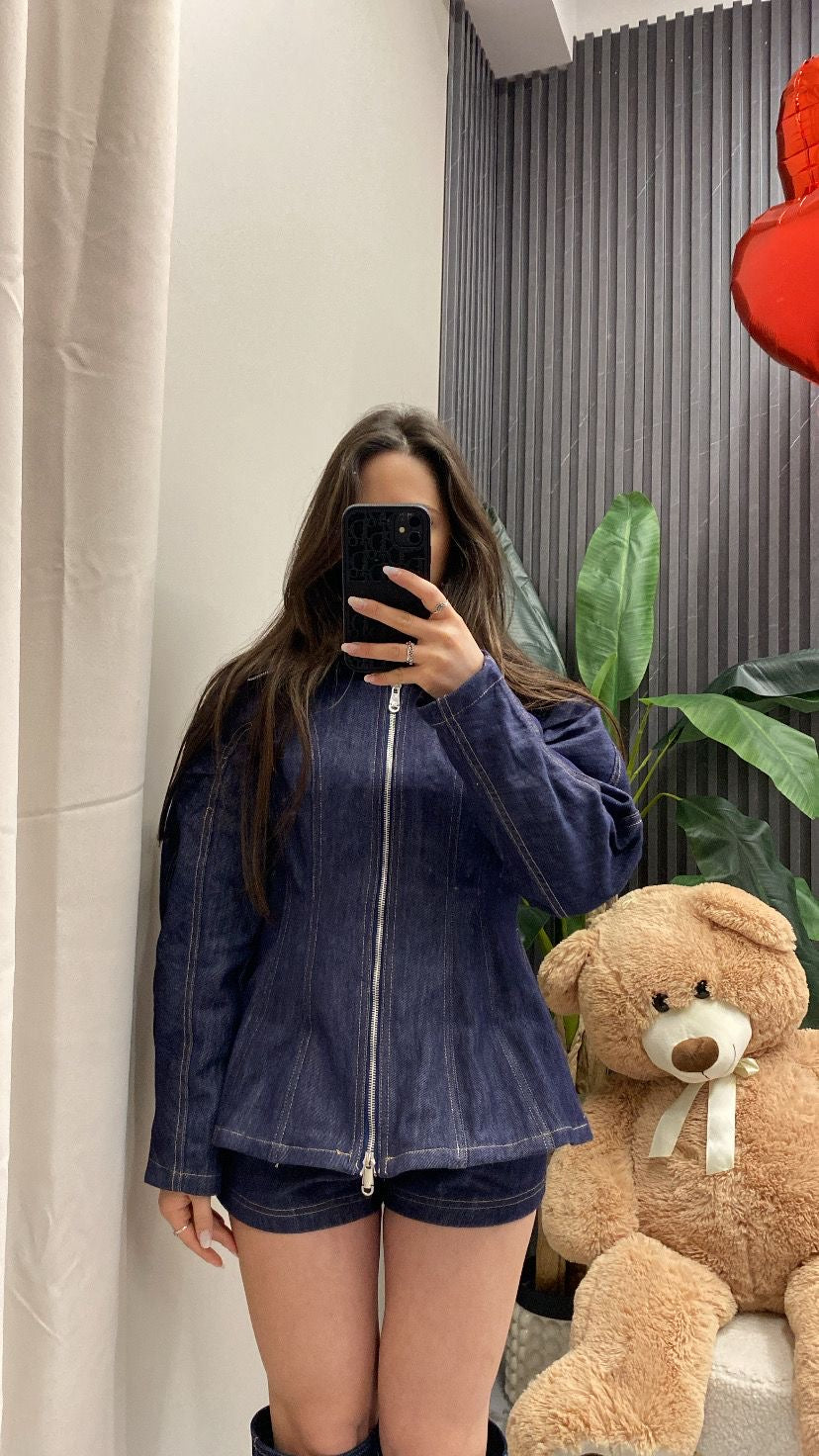 Coordinato 2 pezzi Denim