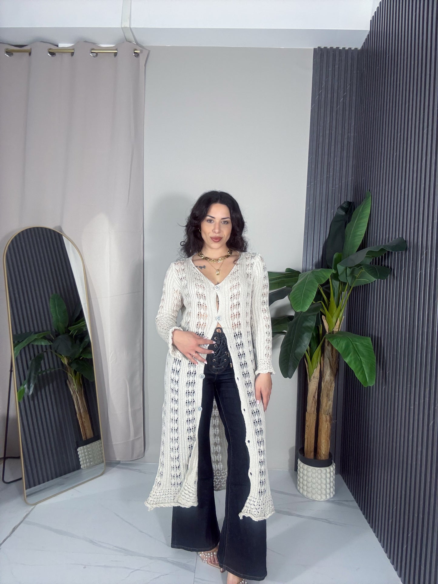 Cardigan Dakota beige