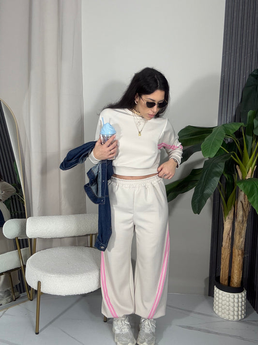 Completo tuta Street glow beige