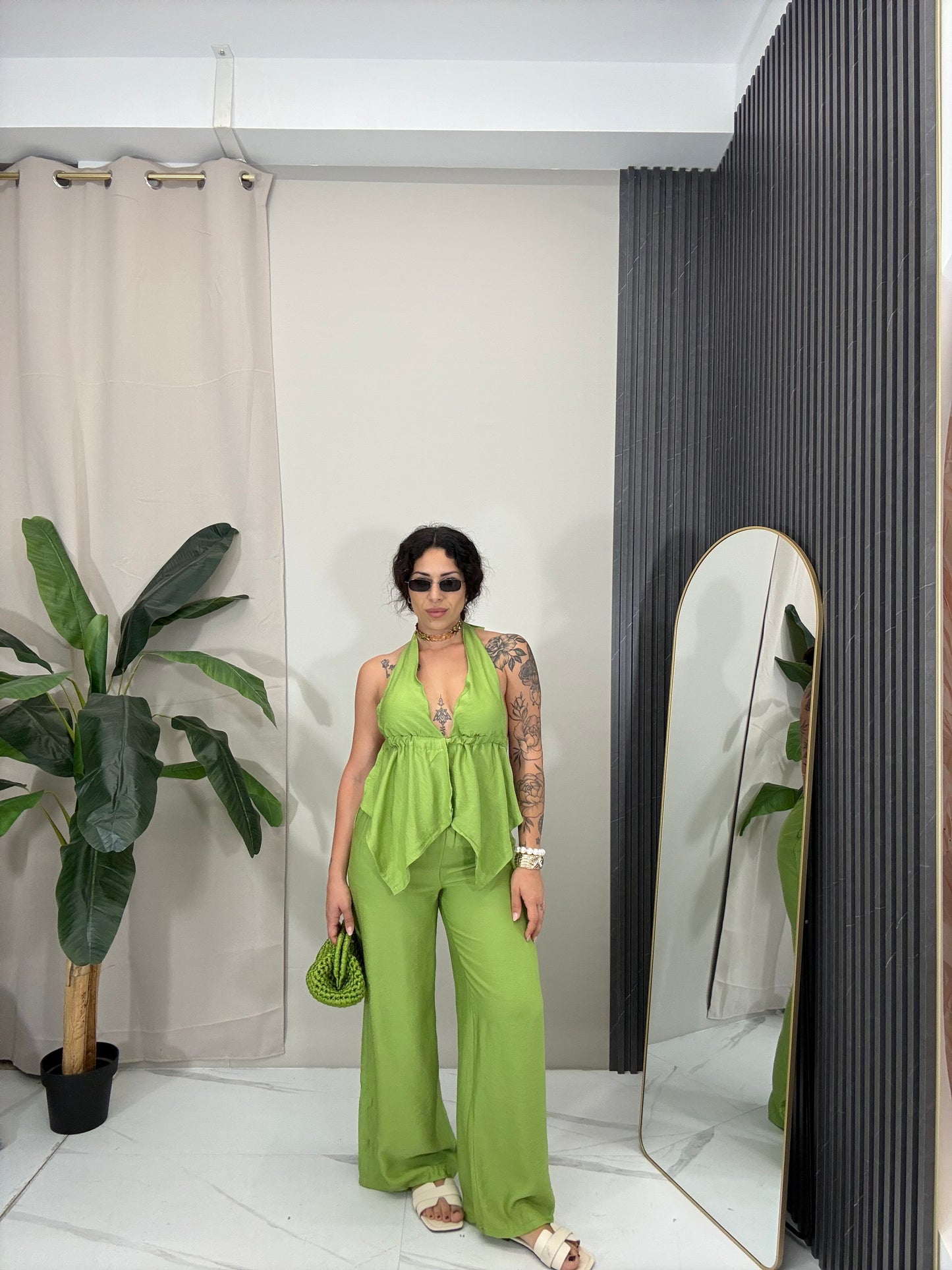 Coordinato Emily verde
