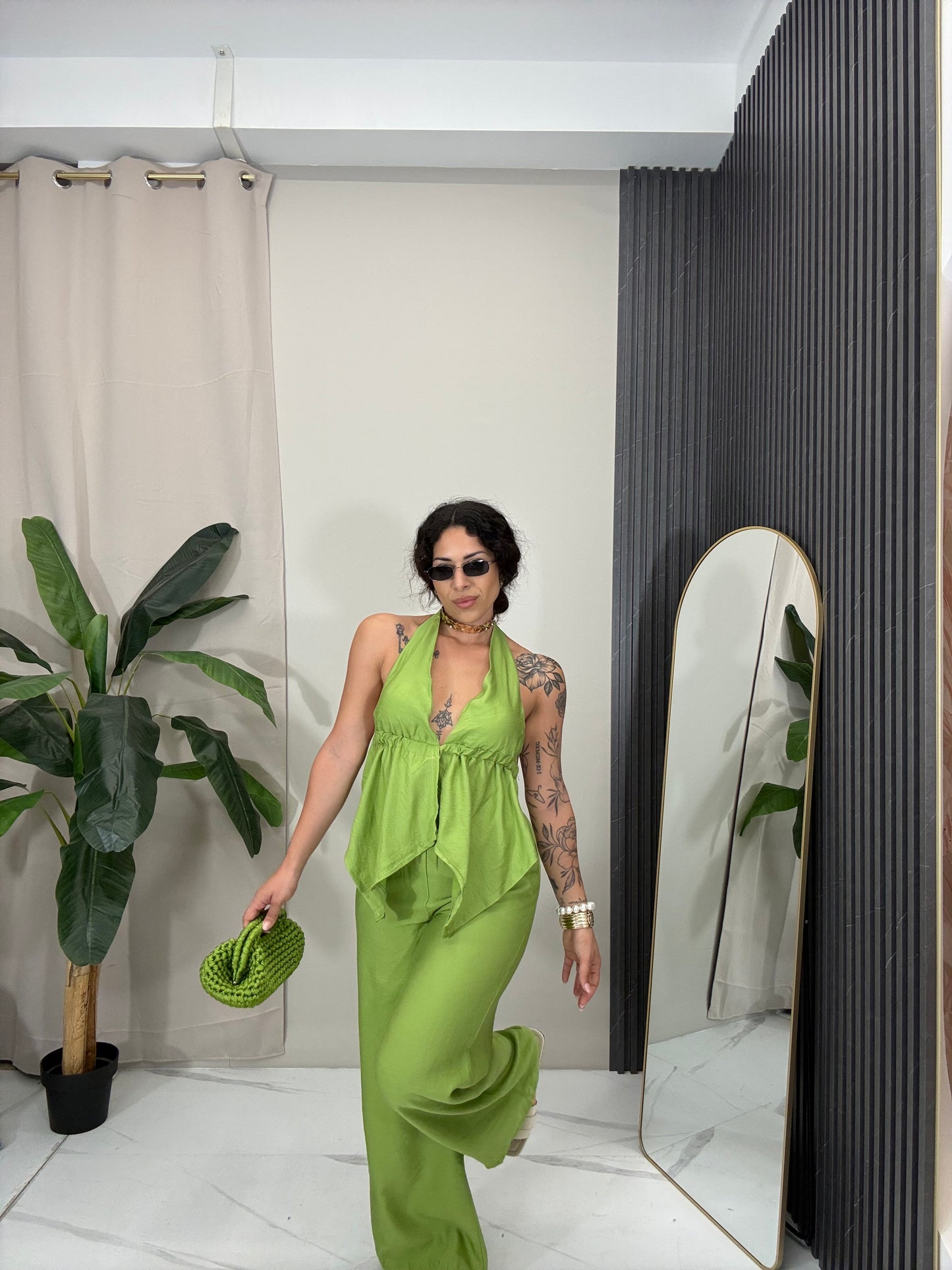 Coordinato Emily verde