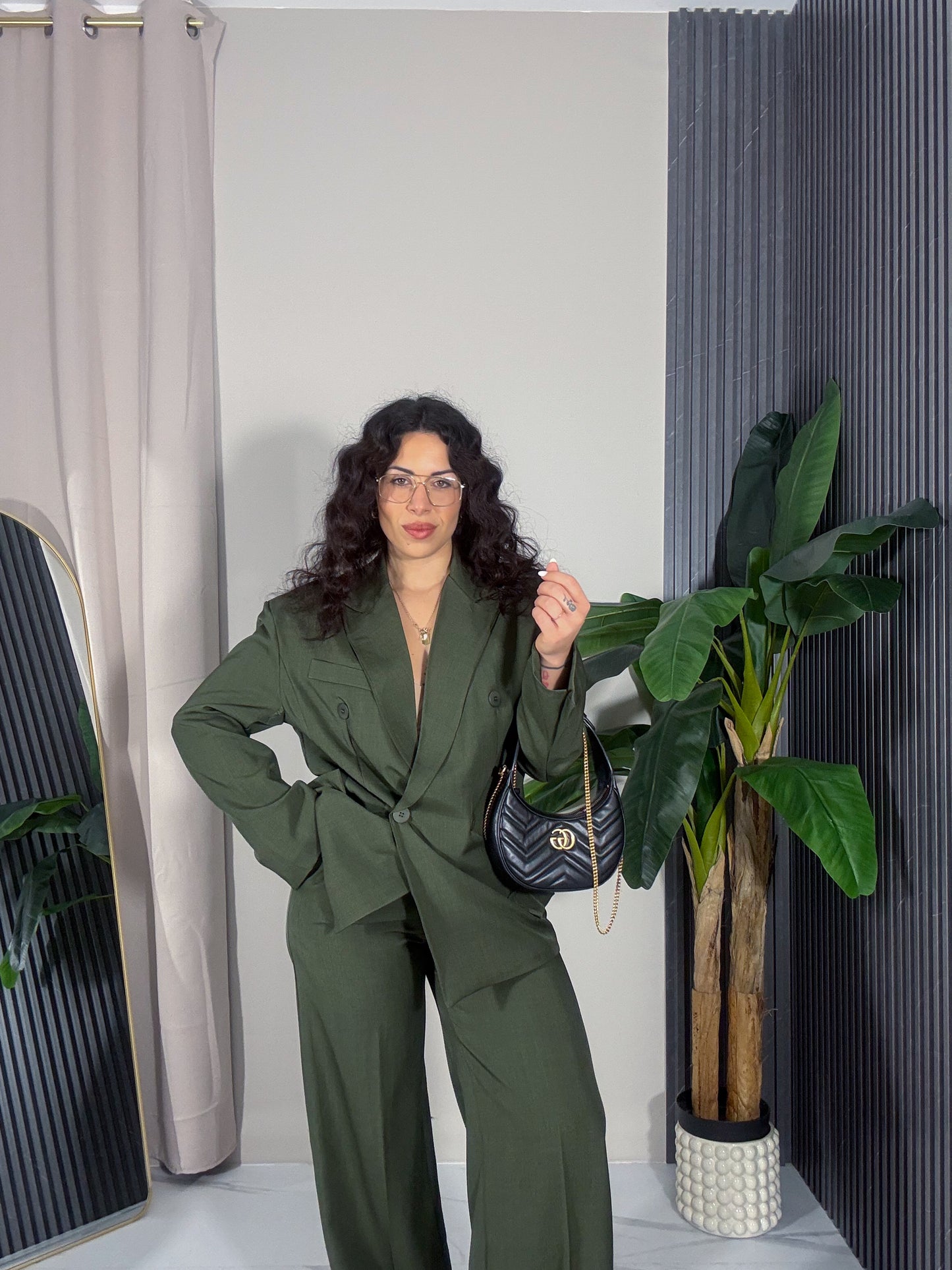 Tailleur Amanda verde