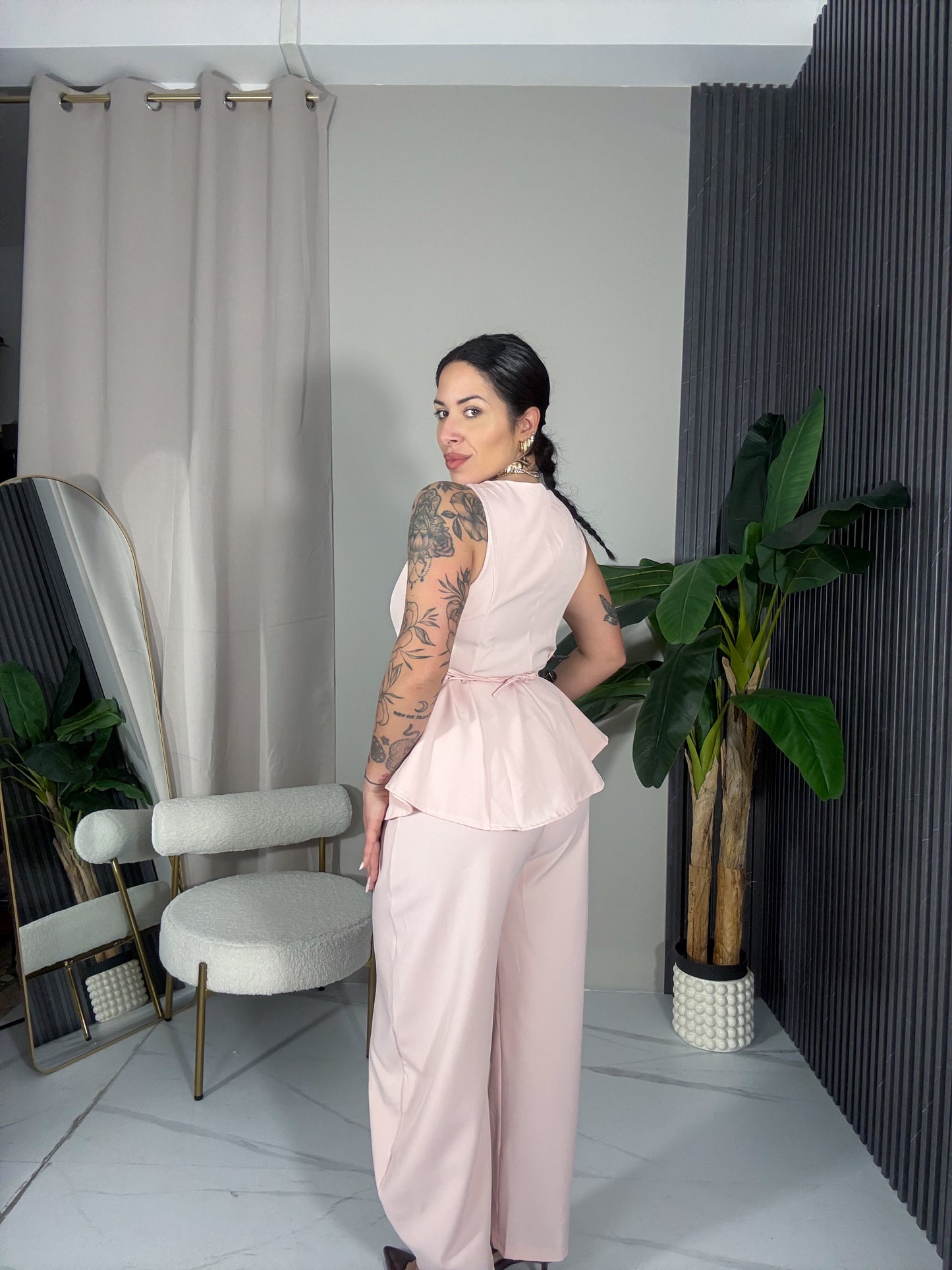 Completo Noelle rosa