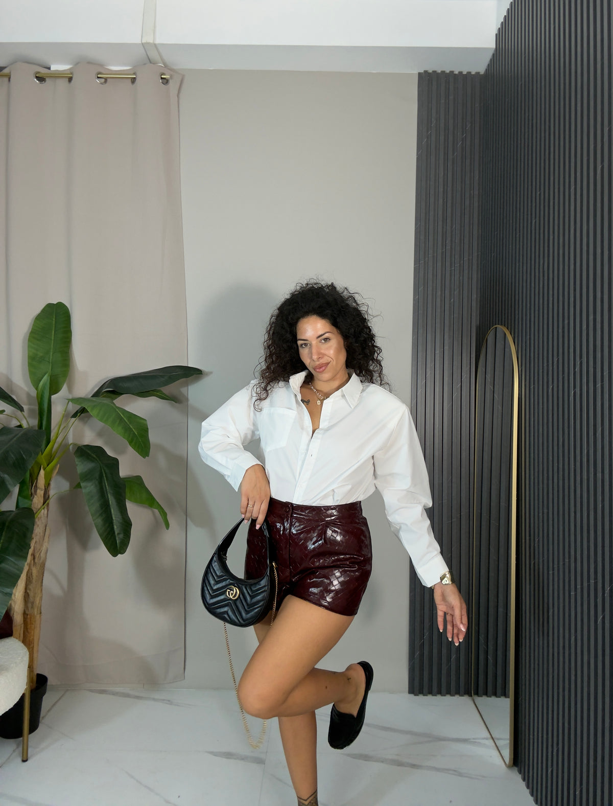 Camicia iconic Oversize bianca