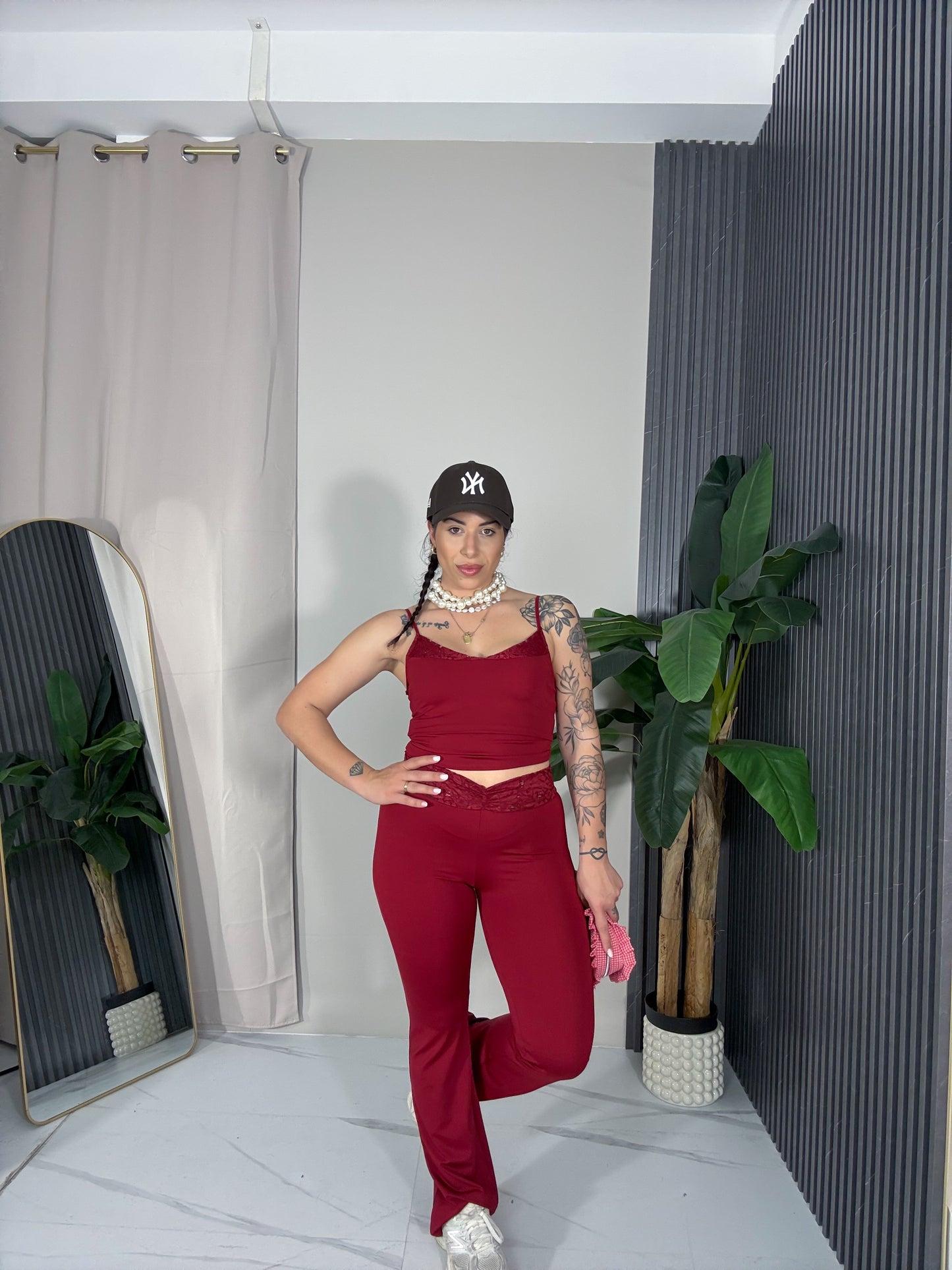 Coordinato Petra rosso