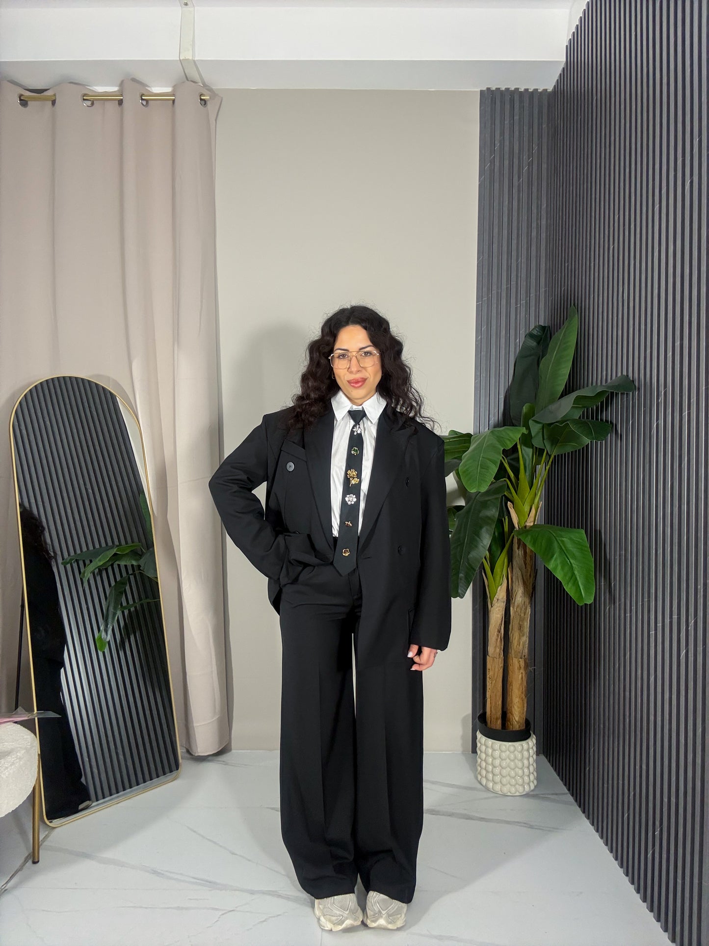 Tailleur Amanda nero