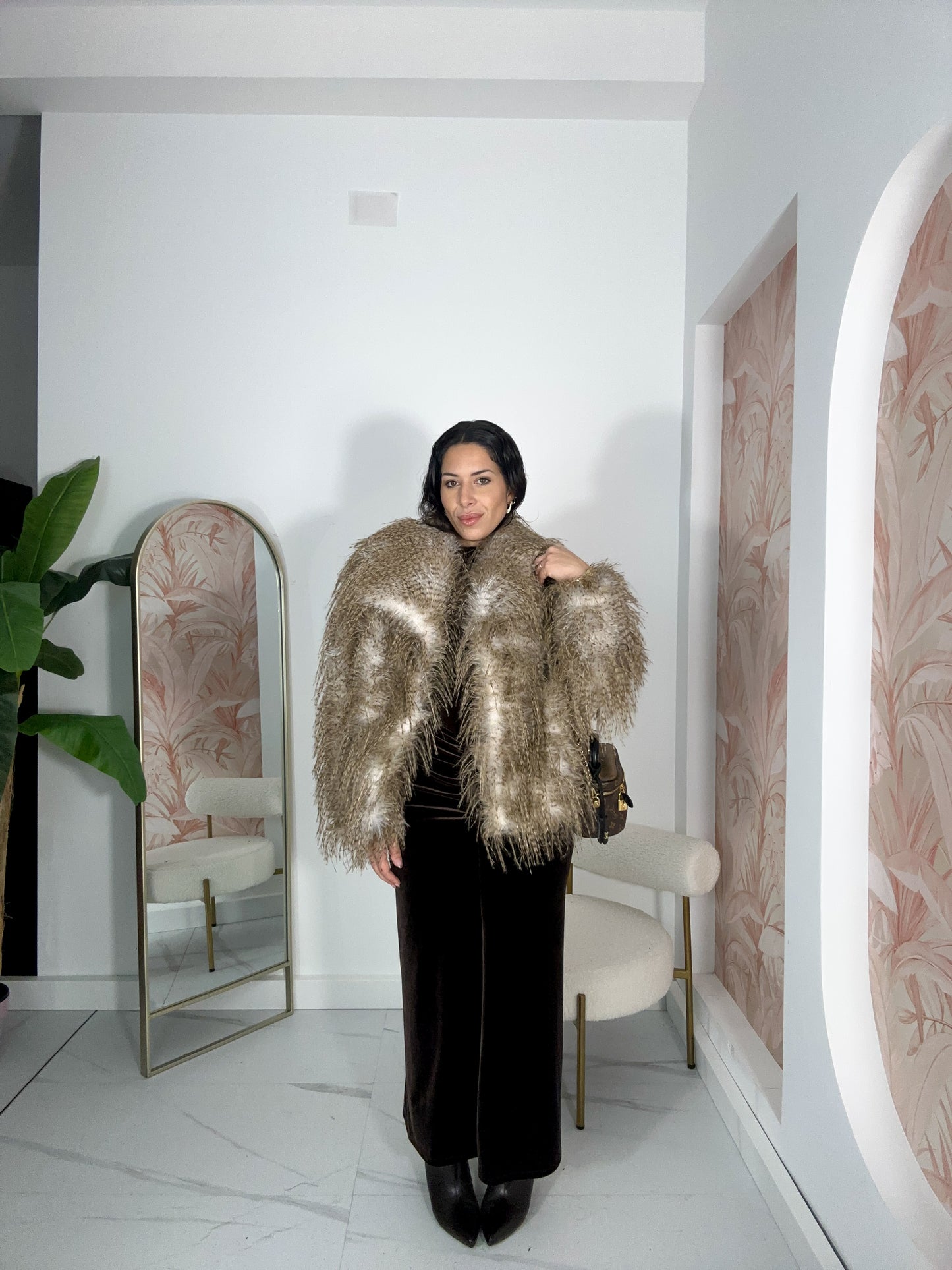 Pelliccia Savana corta