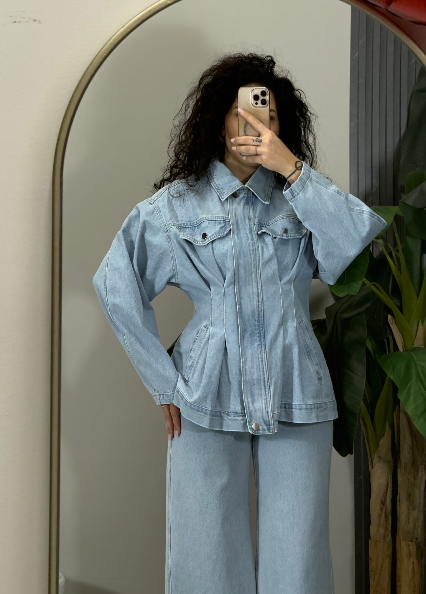 Giacca soft Fit in jeans