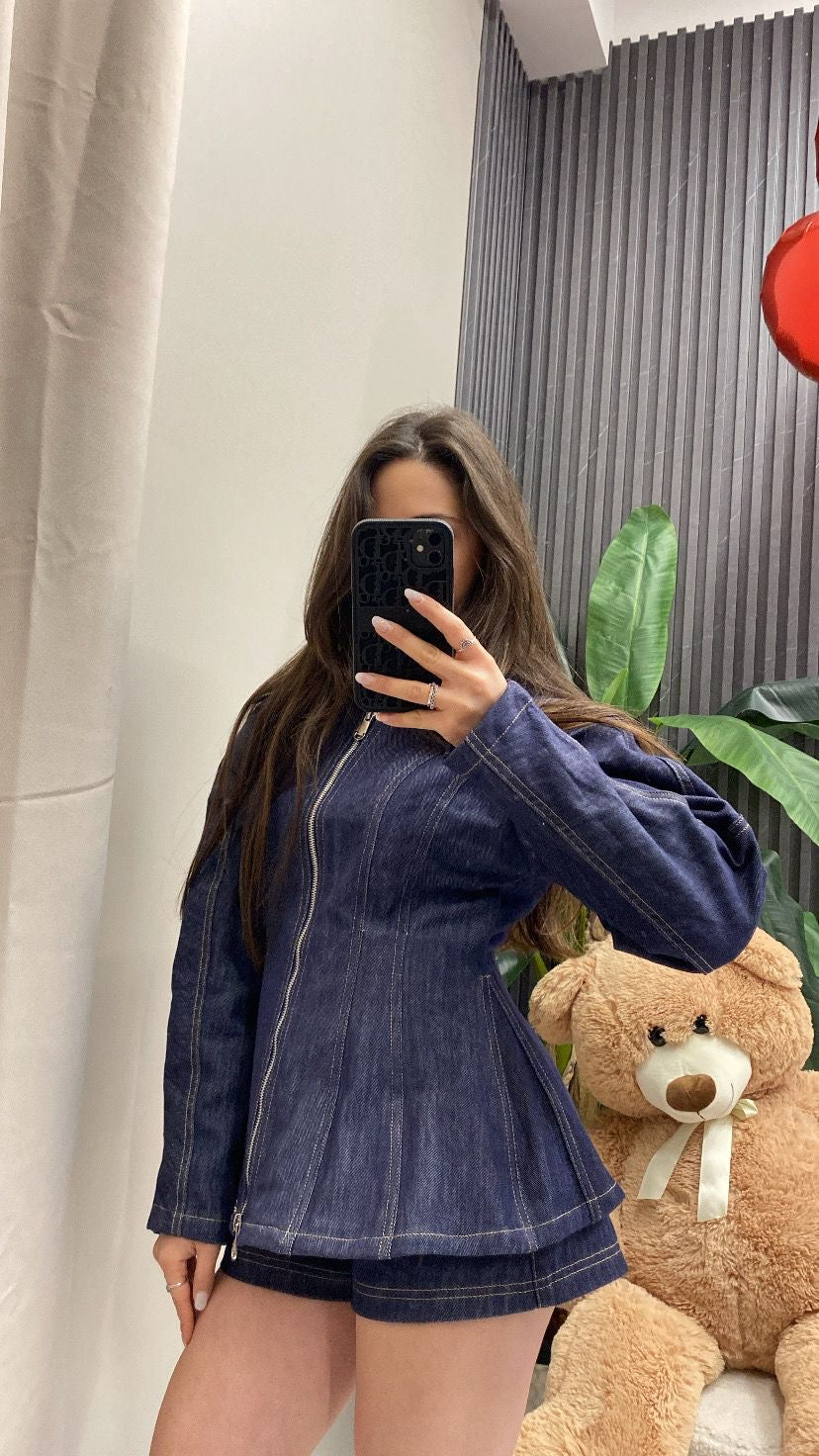 Coordinato 2 pezzi Denim