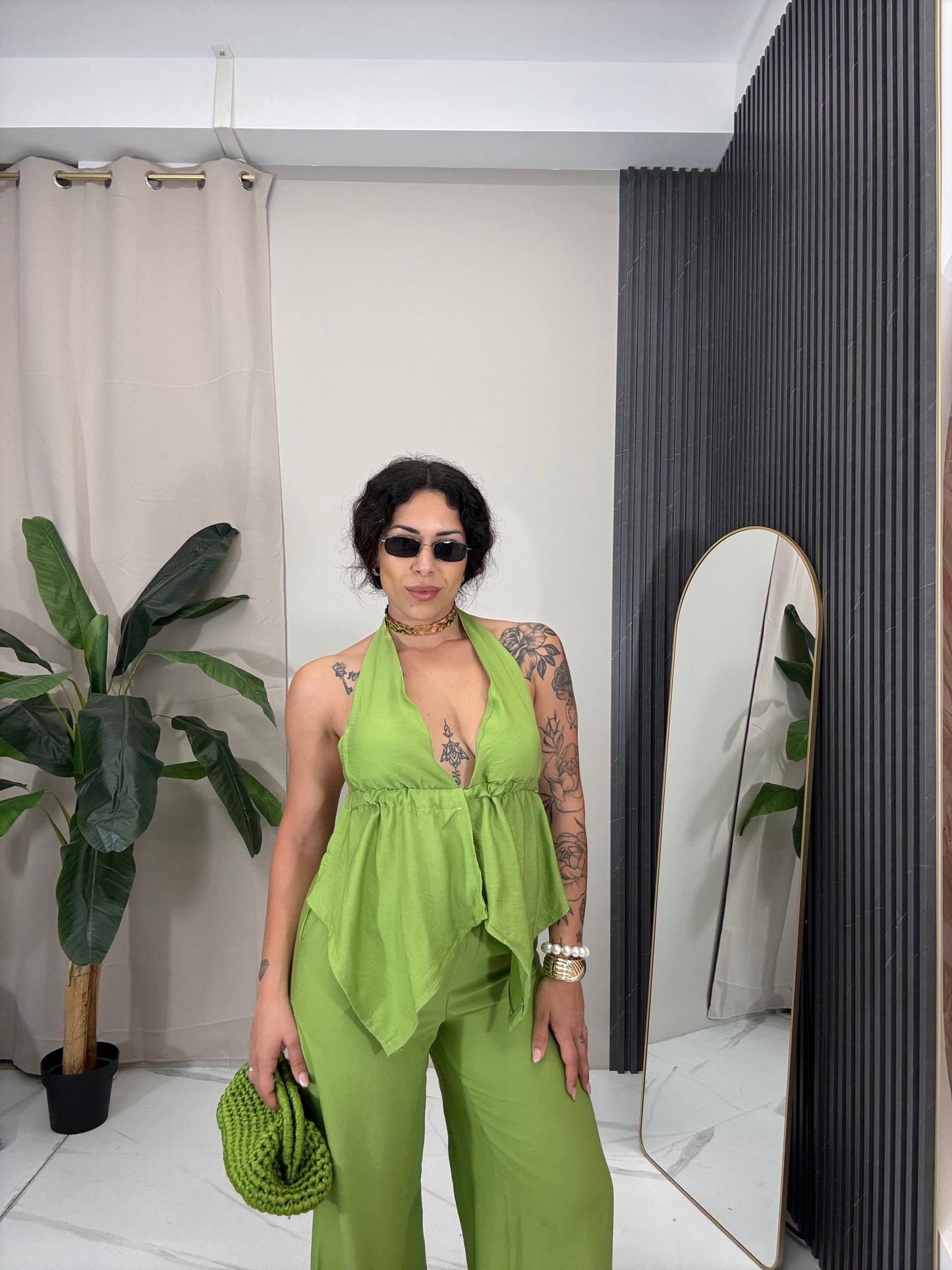 Coordinato Emily verde