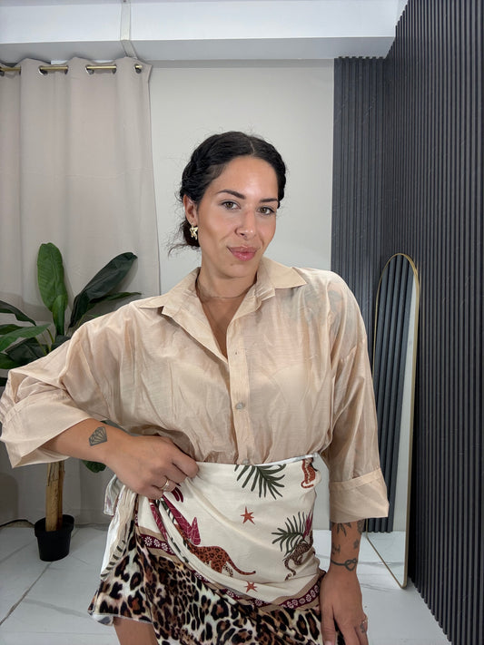 Camicia beige