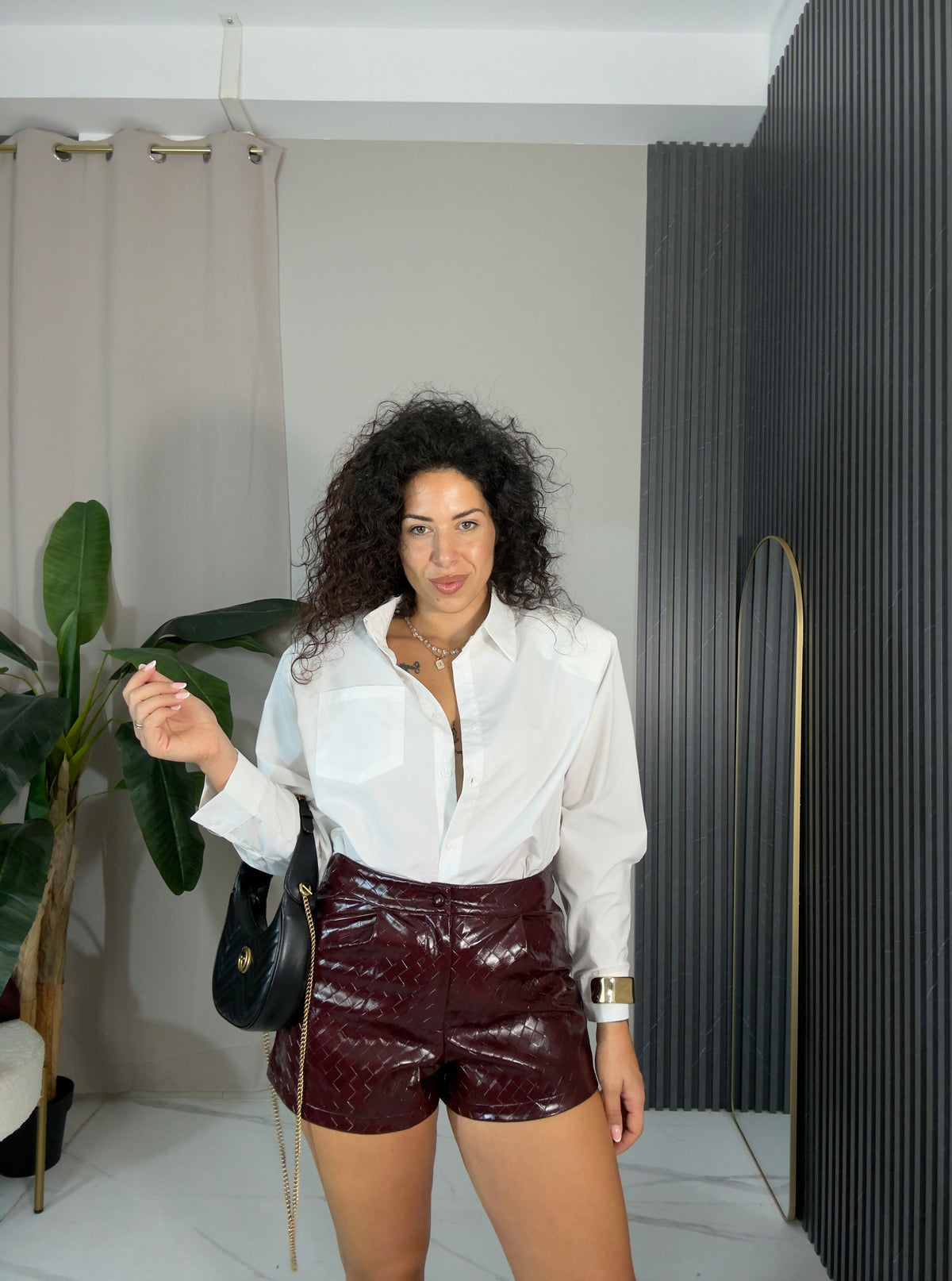Camicia iconic Oversize bianca