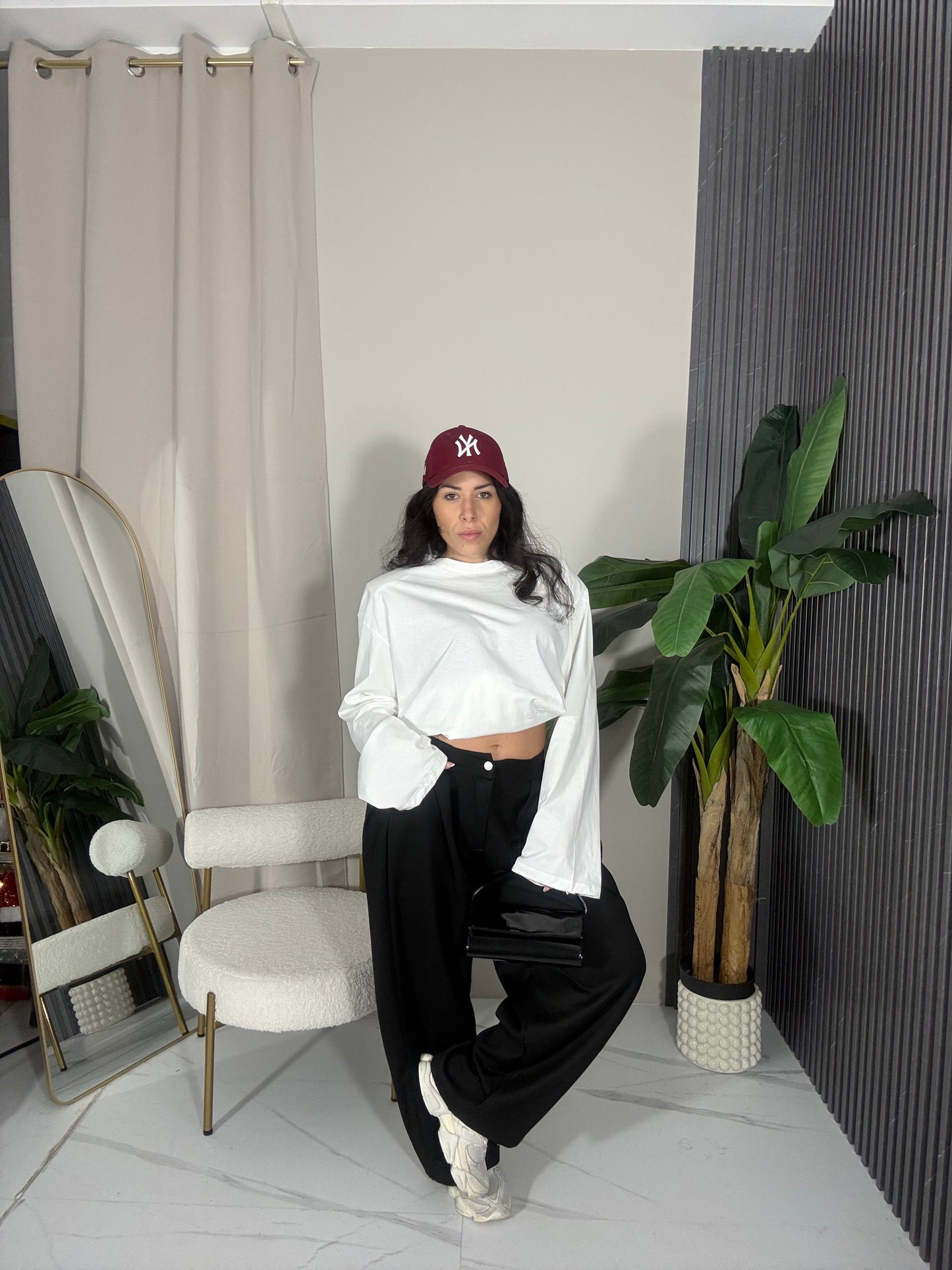 Pantalone tuta Balloon nero