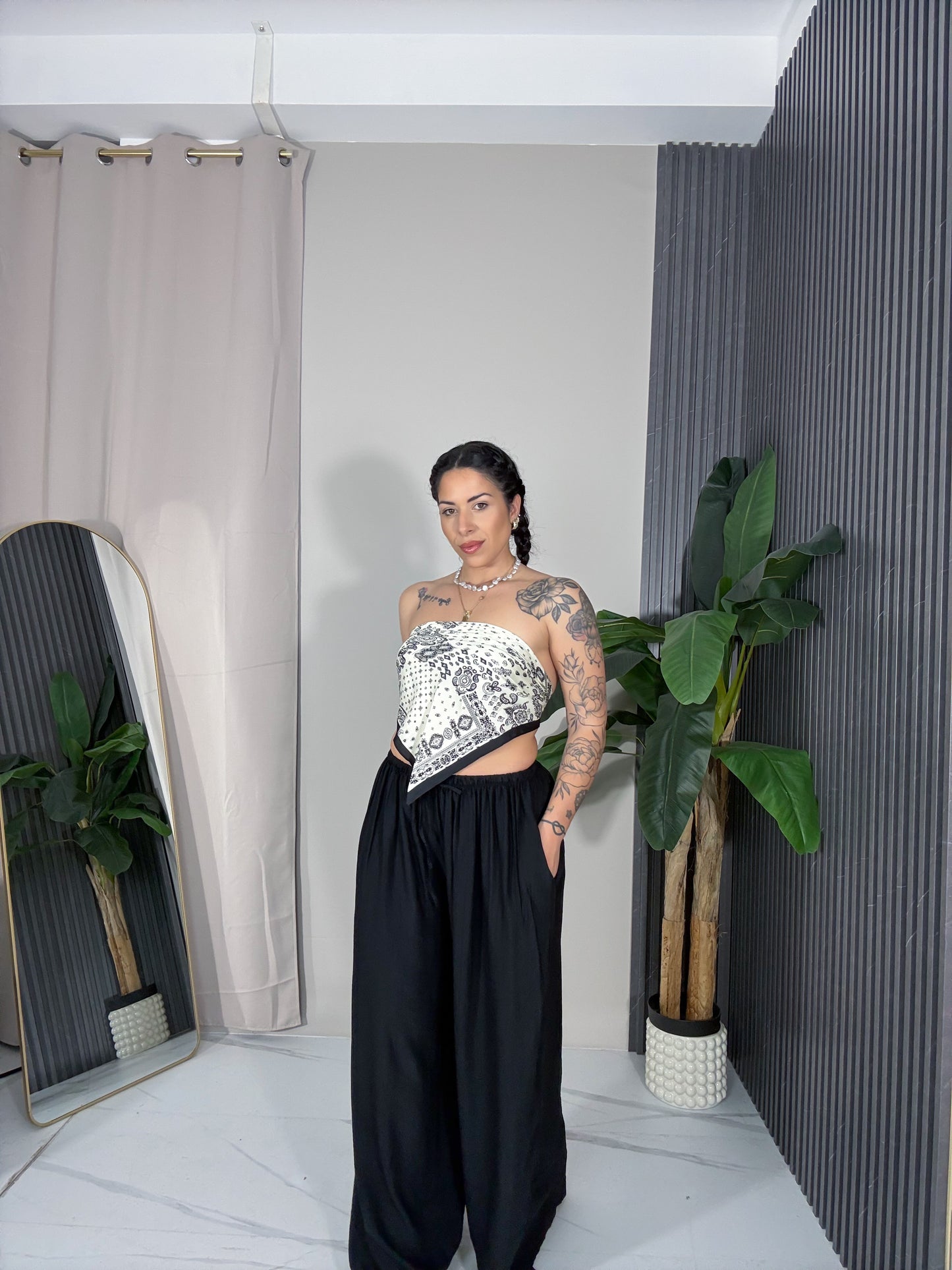 Pantalone Maya nero
