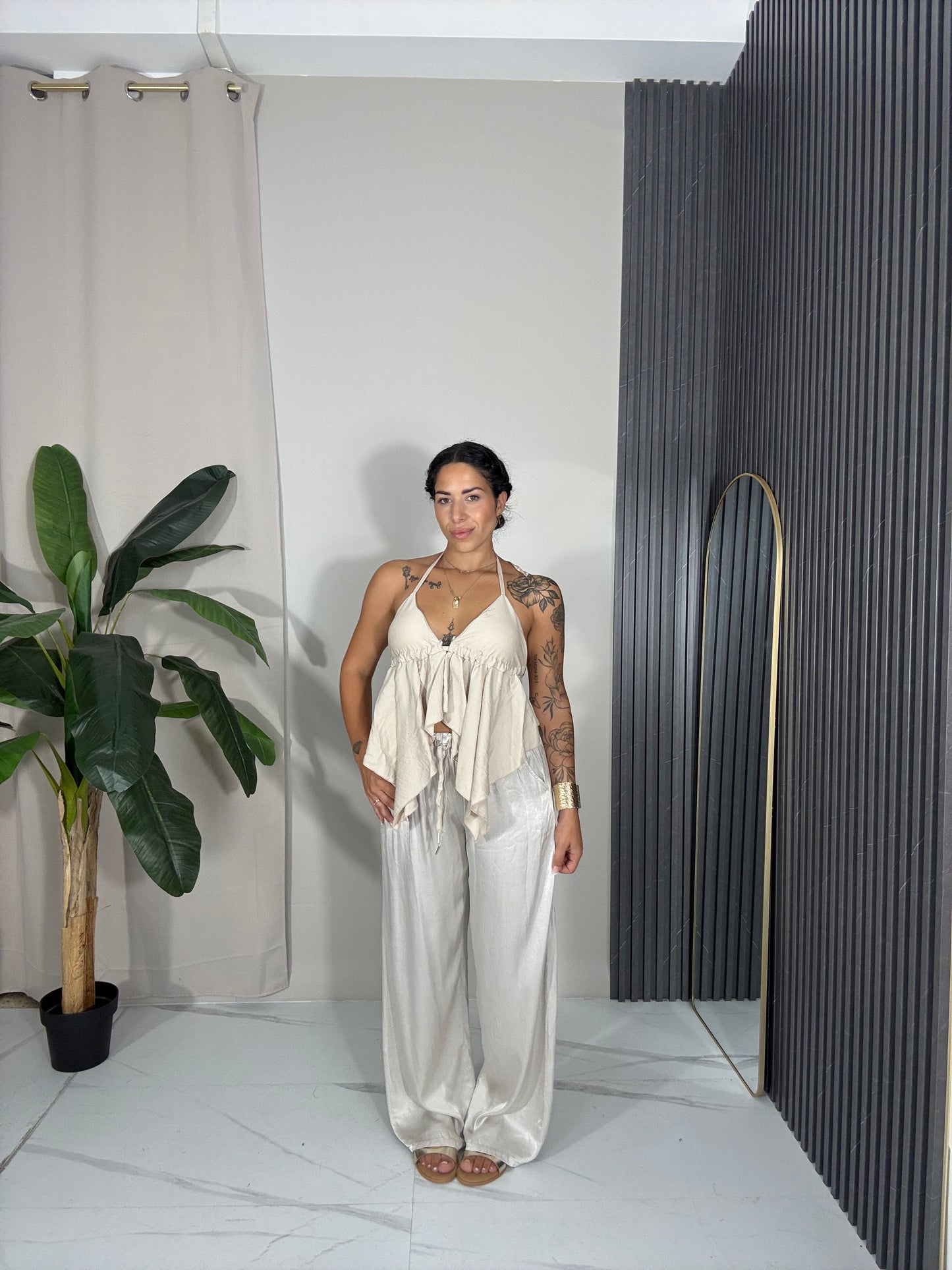 Top Chiara beige
