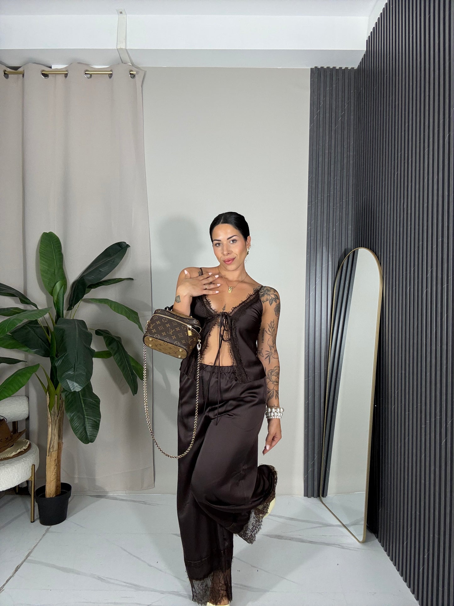 Coordinato KARMEN marrone