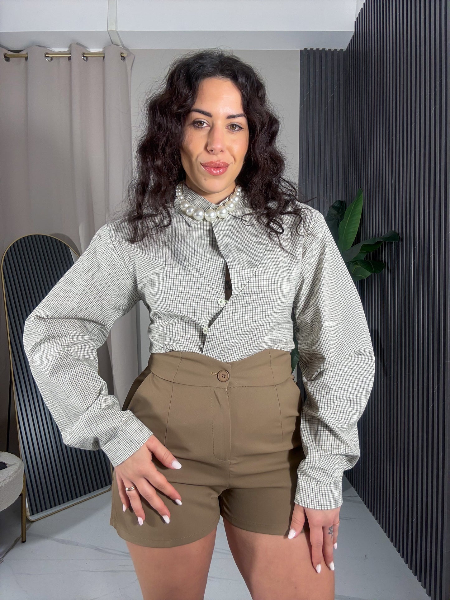 Camicia quadrettata London