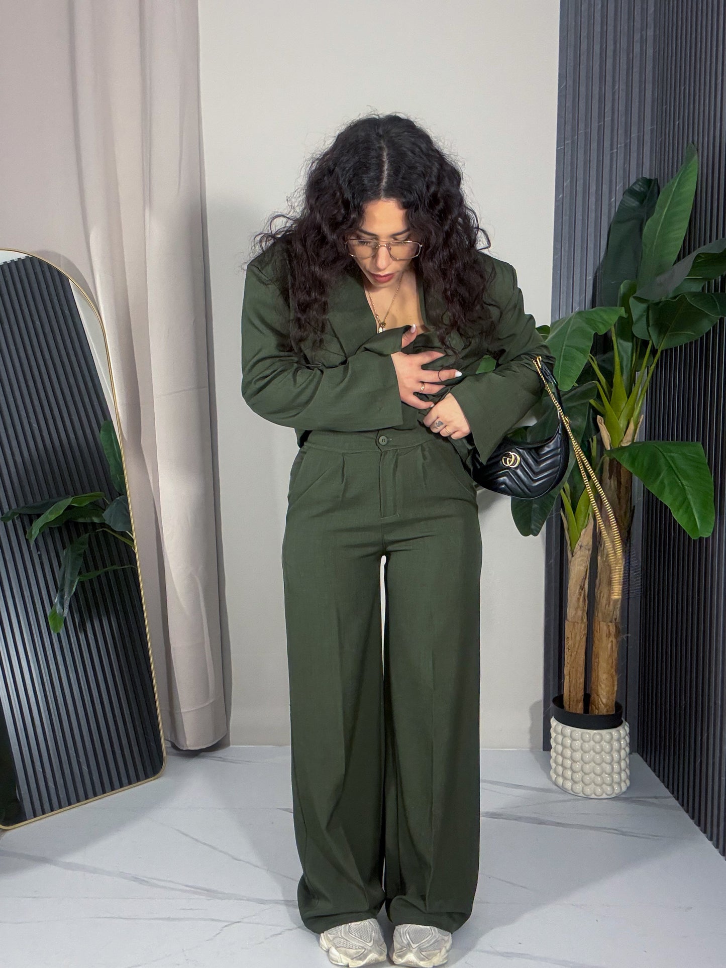 Tailleur Amanda verde