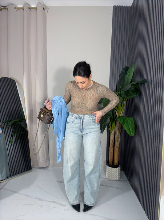 Jeans balloon chiaro