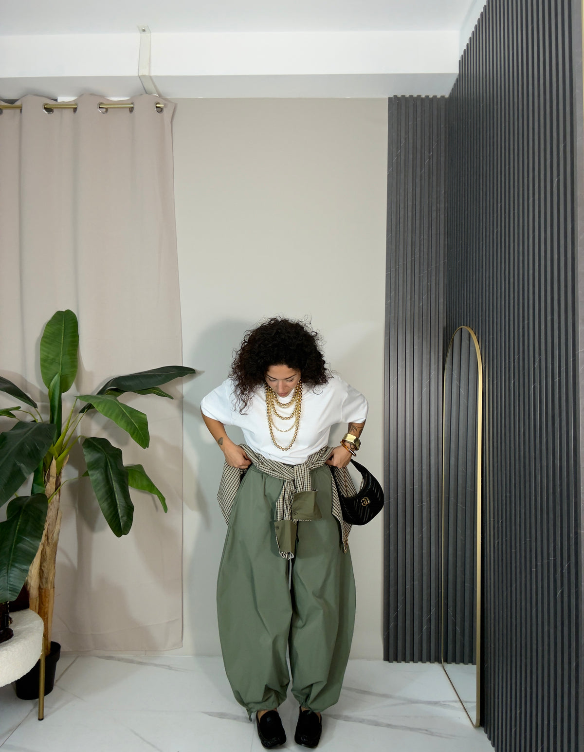 Pantalone Urban verde