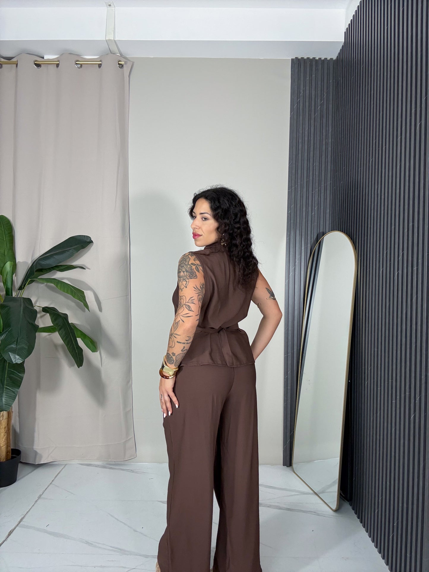 Coordinato Manuela marrone