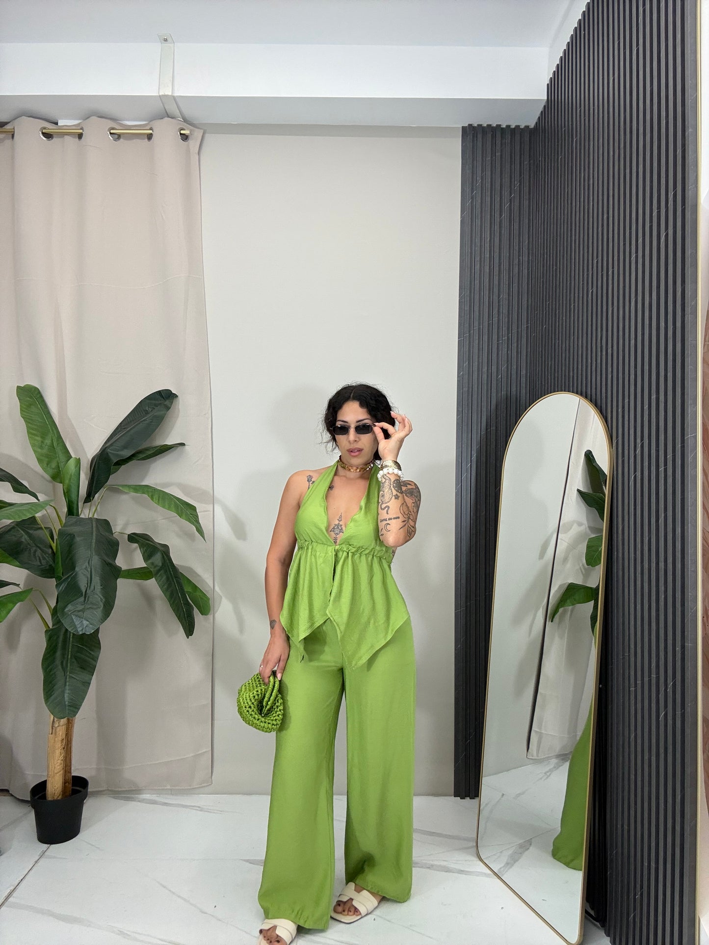 Coordinato Emily verde
