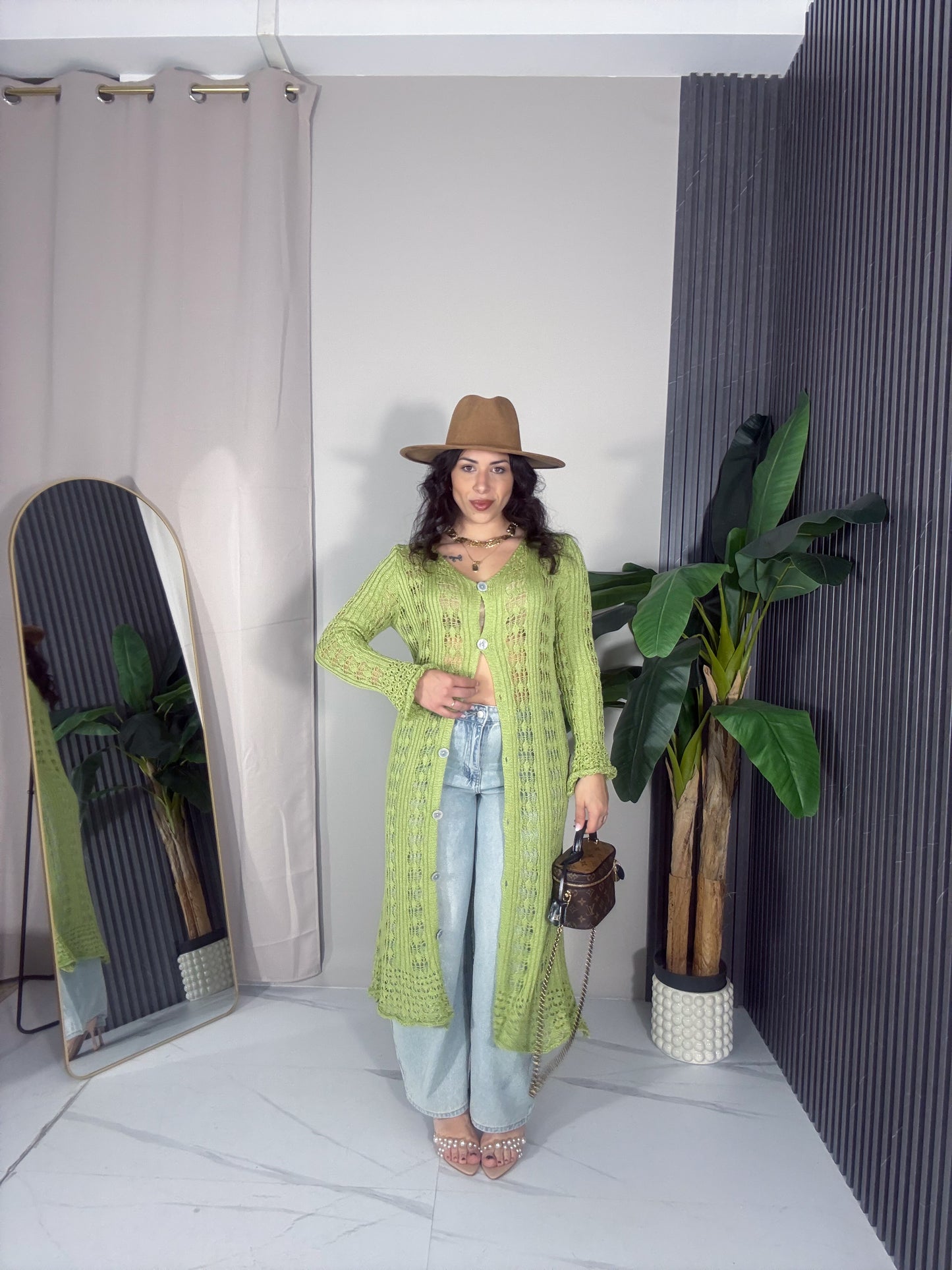 Cardigan Dakota verde