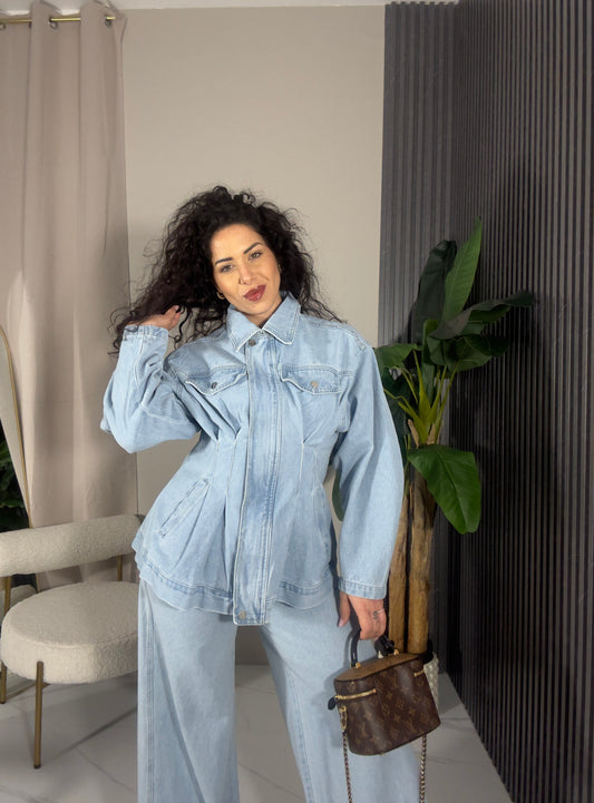 Giacca soft Fit in jeans