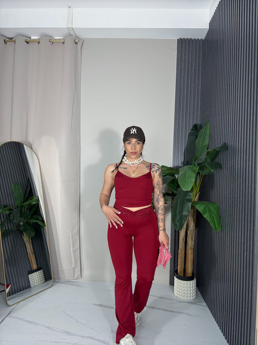 Coordinato Petra rosso