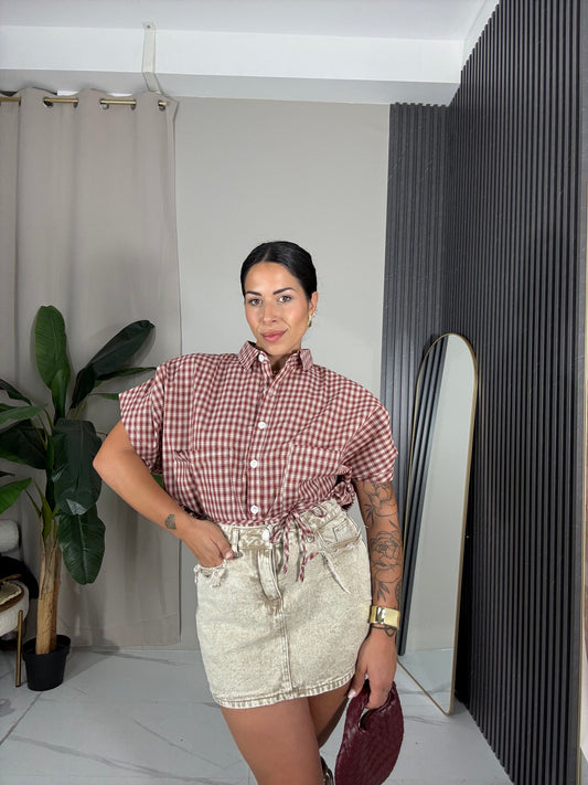 Camicia quadri- vari colori