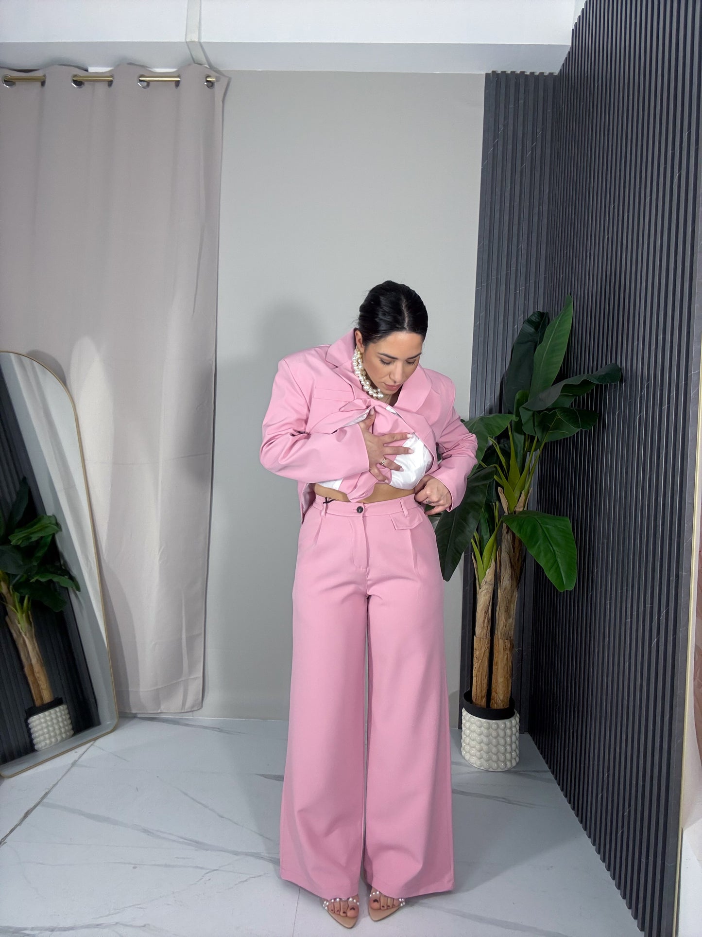 Tailleur Justwest rosa