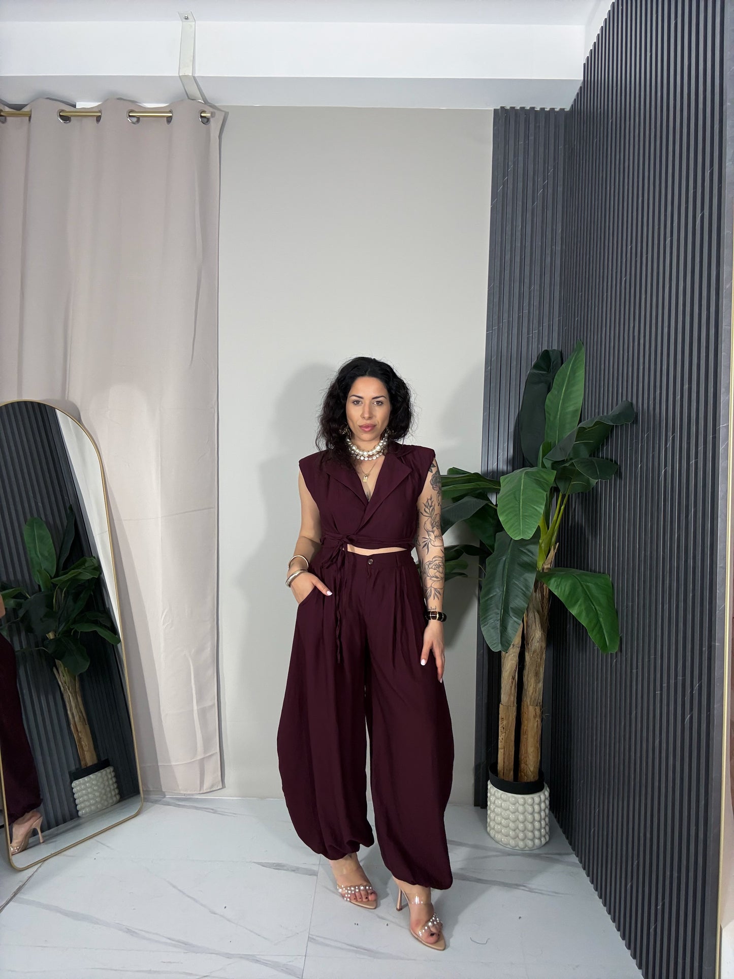 Coordinato COLETTE bordeaux