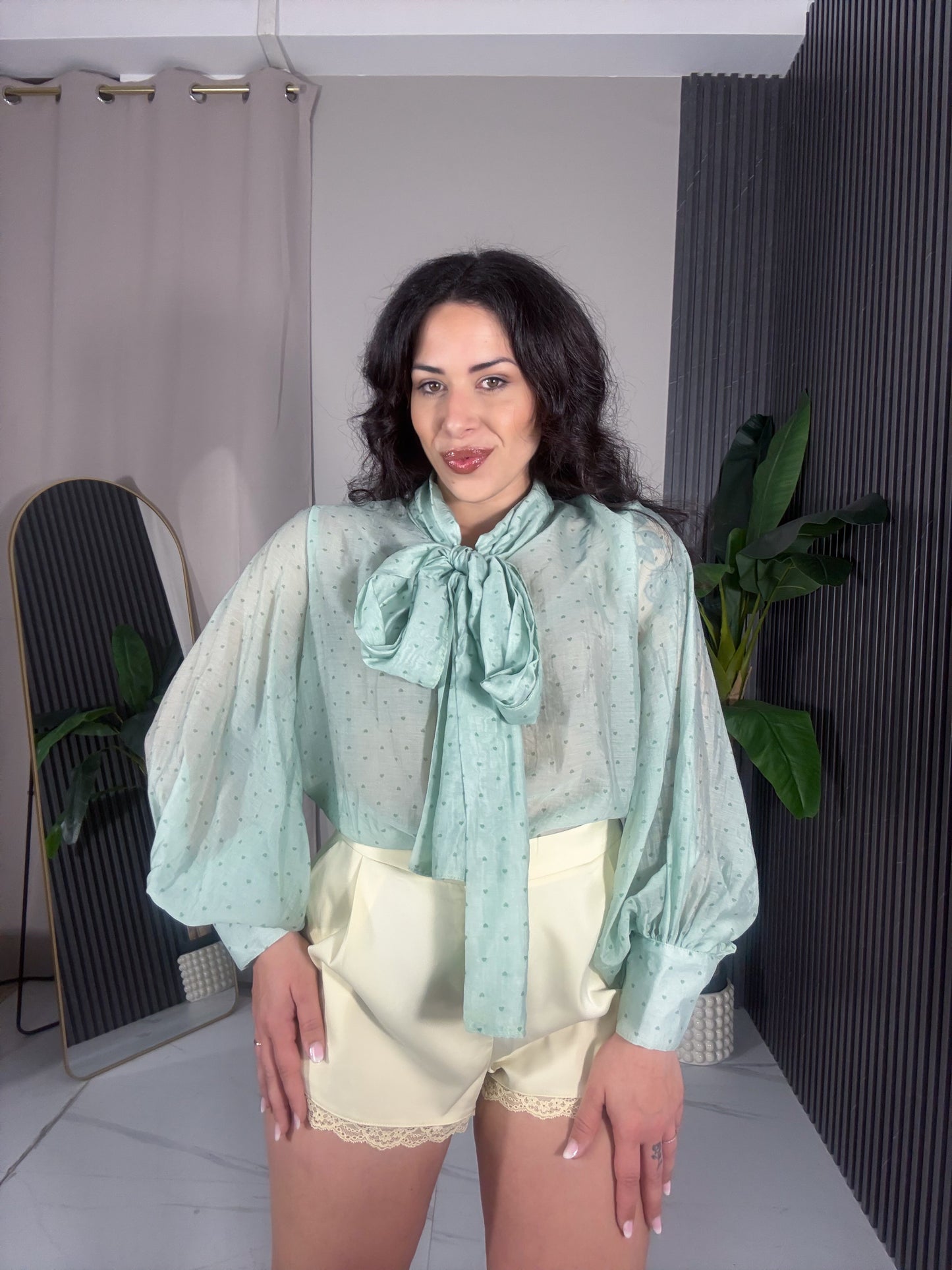 Camicia Lovely verde